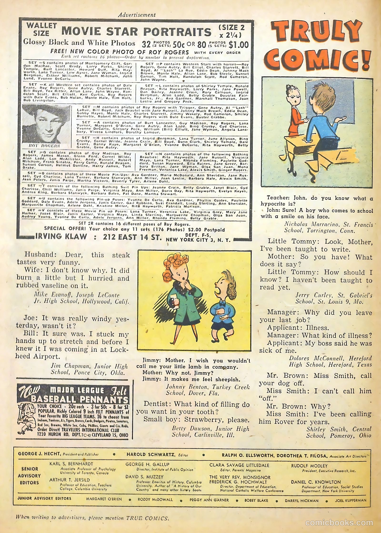 True Comics #79 (1949) — page 34 of 36