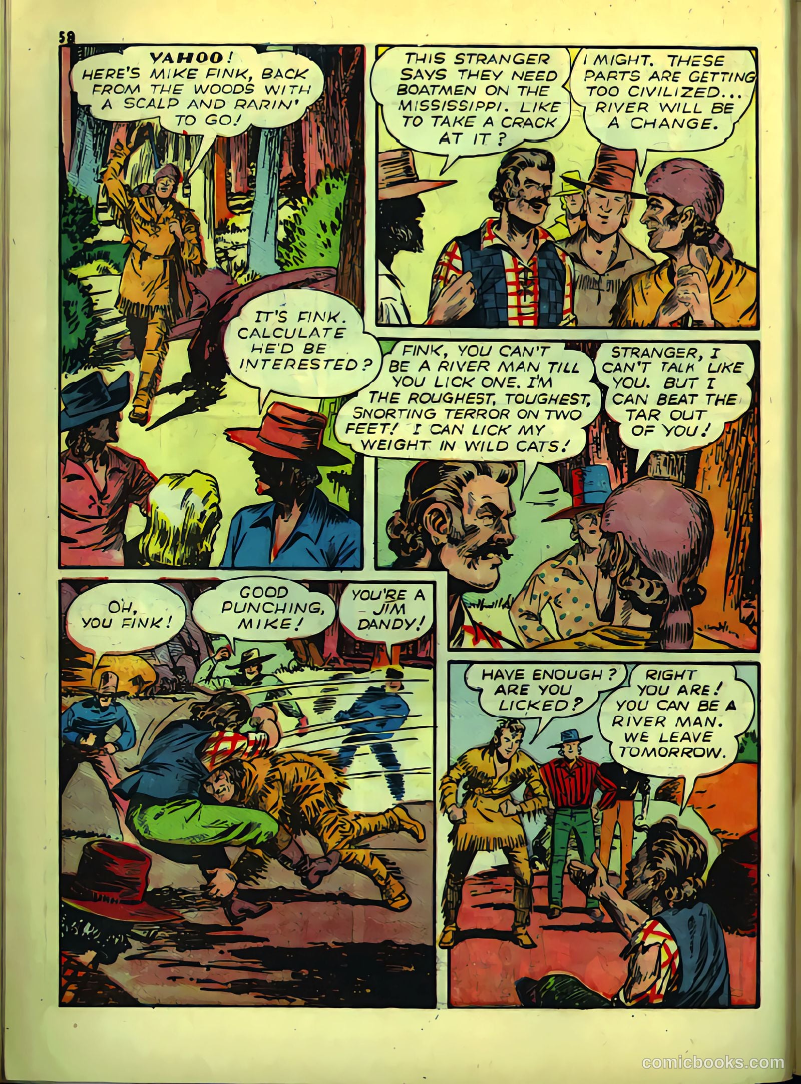 True Comics #8 (1942) — page 60 of 68
