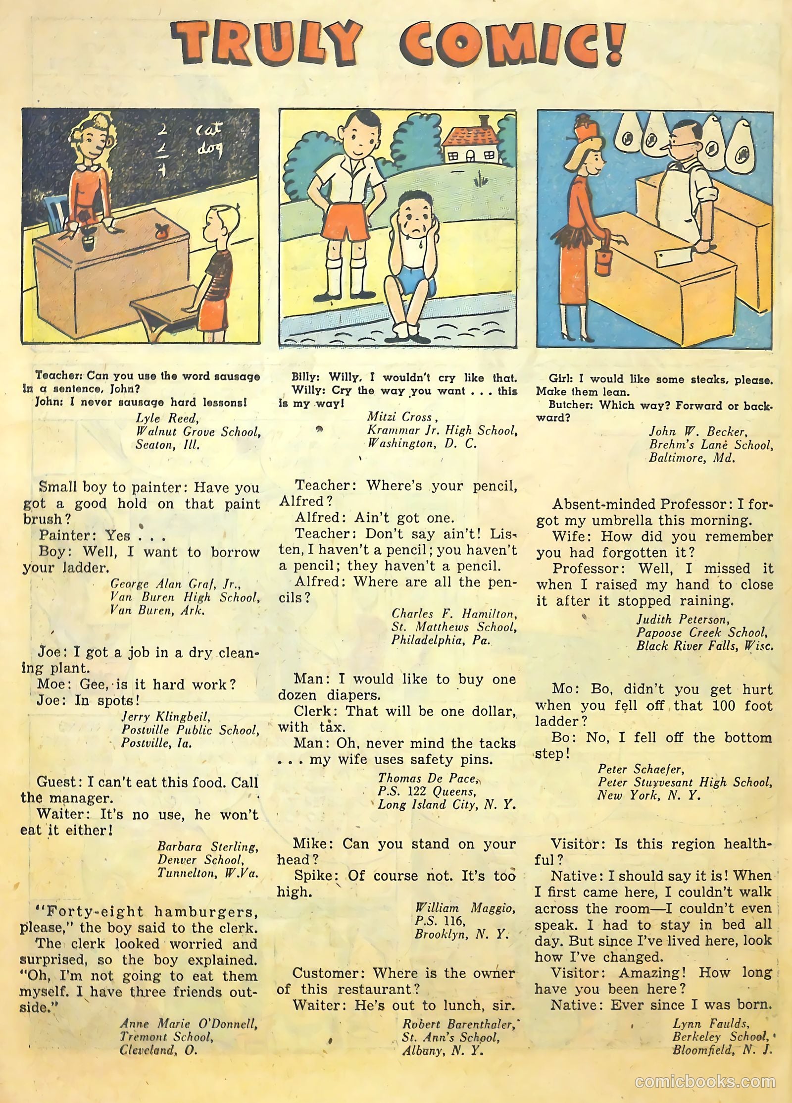 True Comics #81 (1950) — page 21 of 33