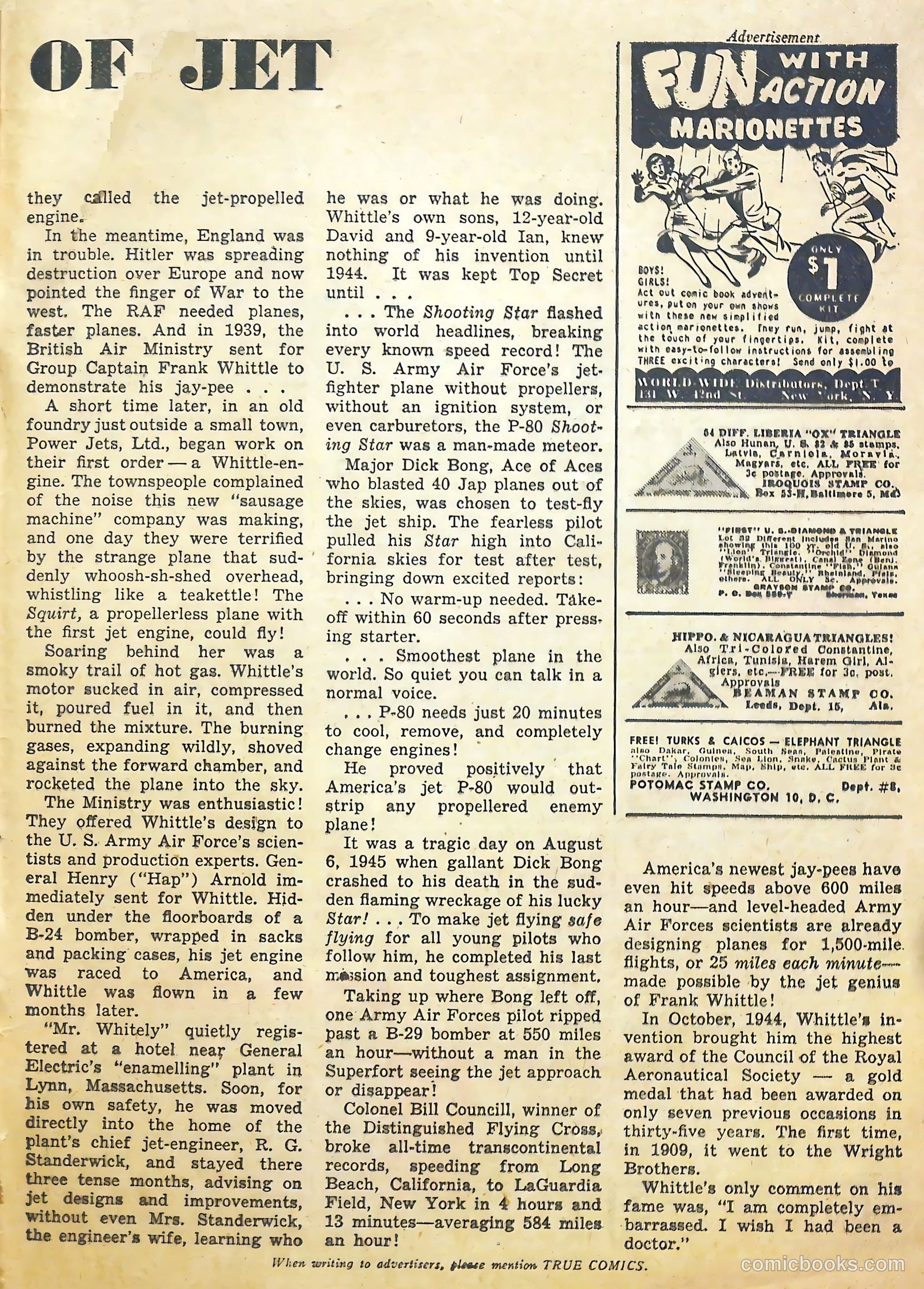 True Comics #81 (1950) — page 32 of 33