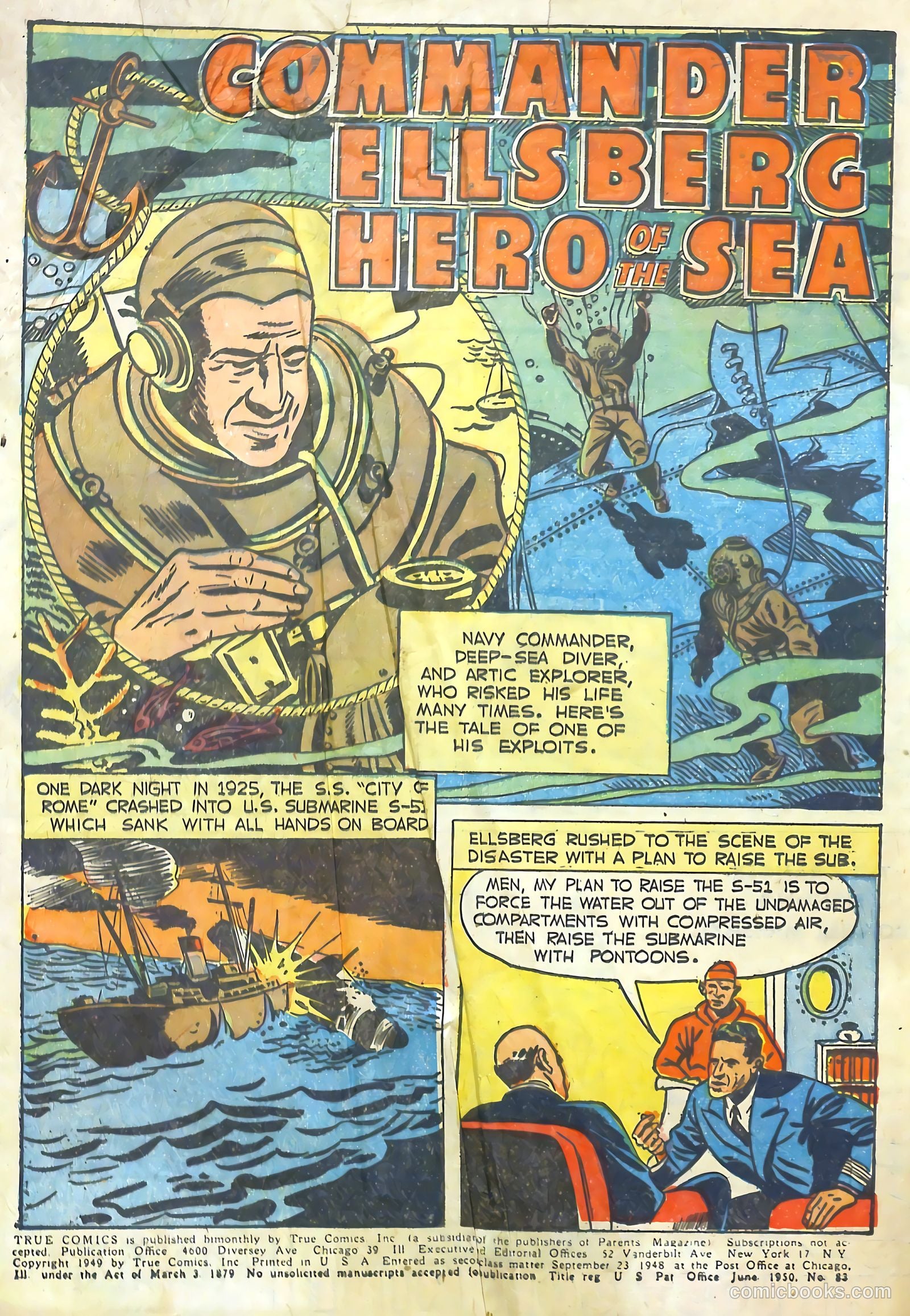 True Comics #83 (1950) — page 2 of 32