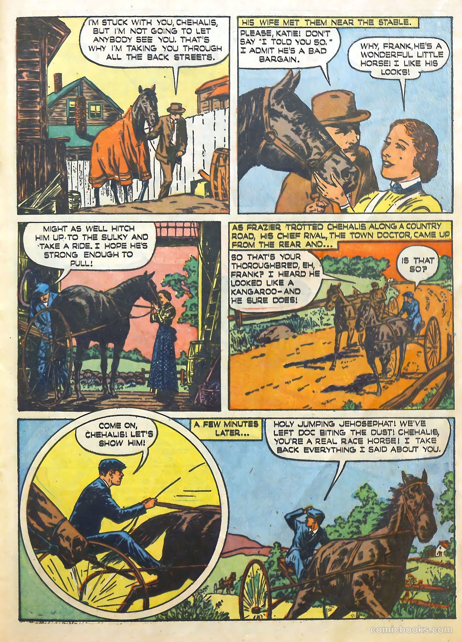 True Comics #83 (1950) — page 19 of 32