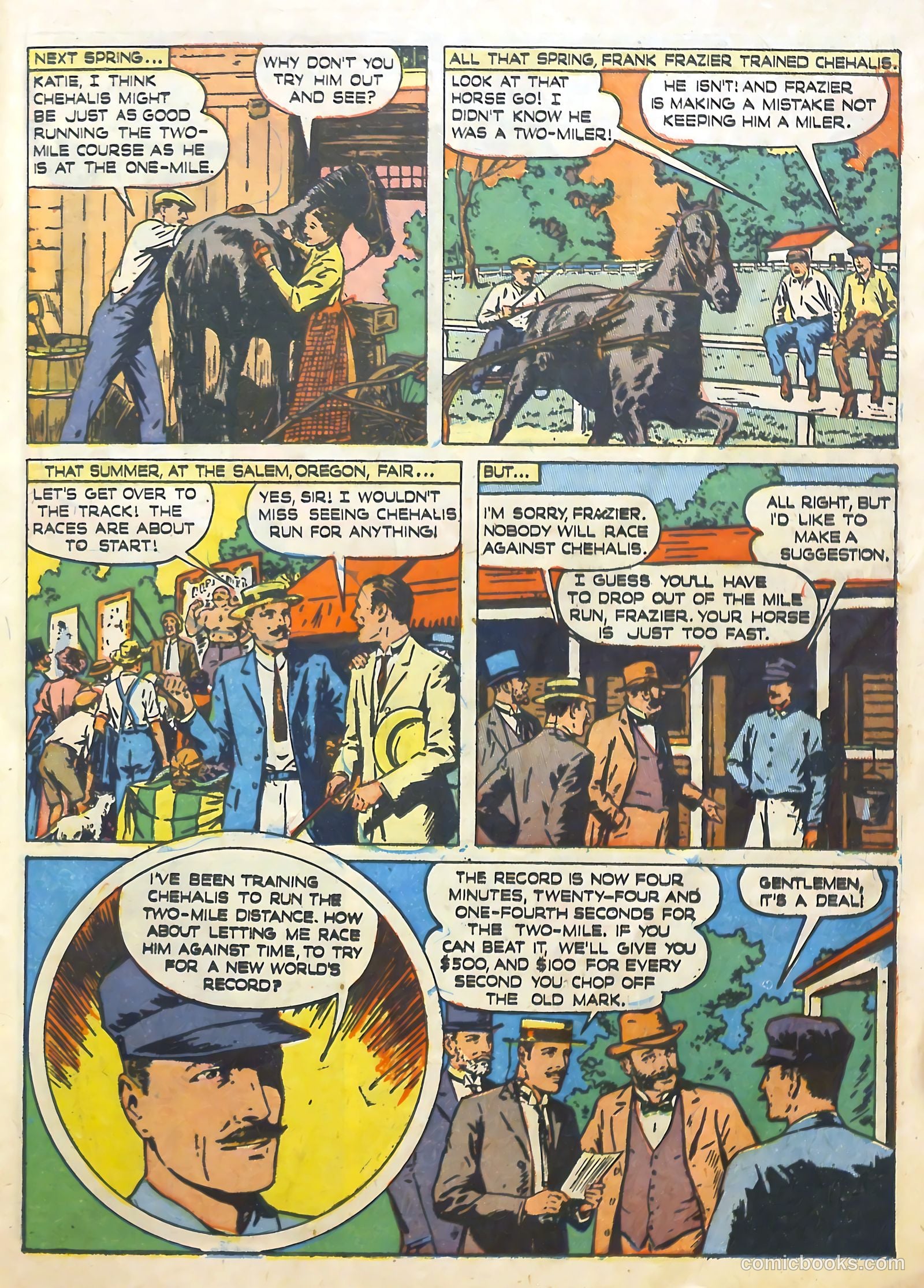 True Comics #83 (1950) — page 21 of 32