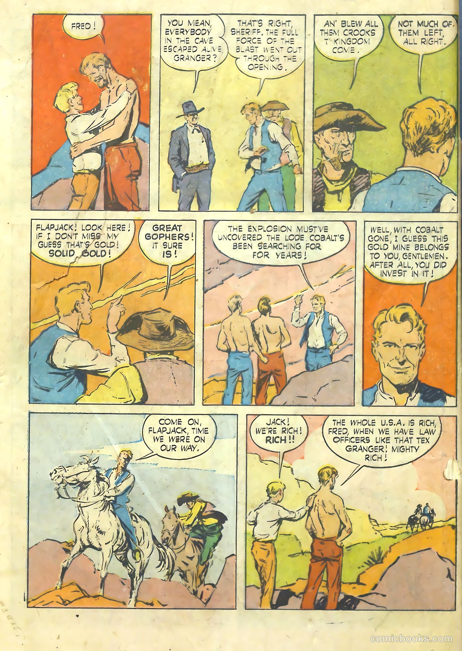 True Comics #83 (1950) — page 32 of 32