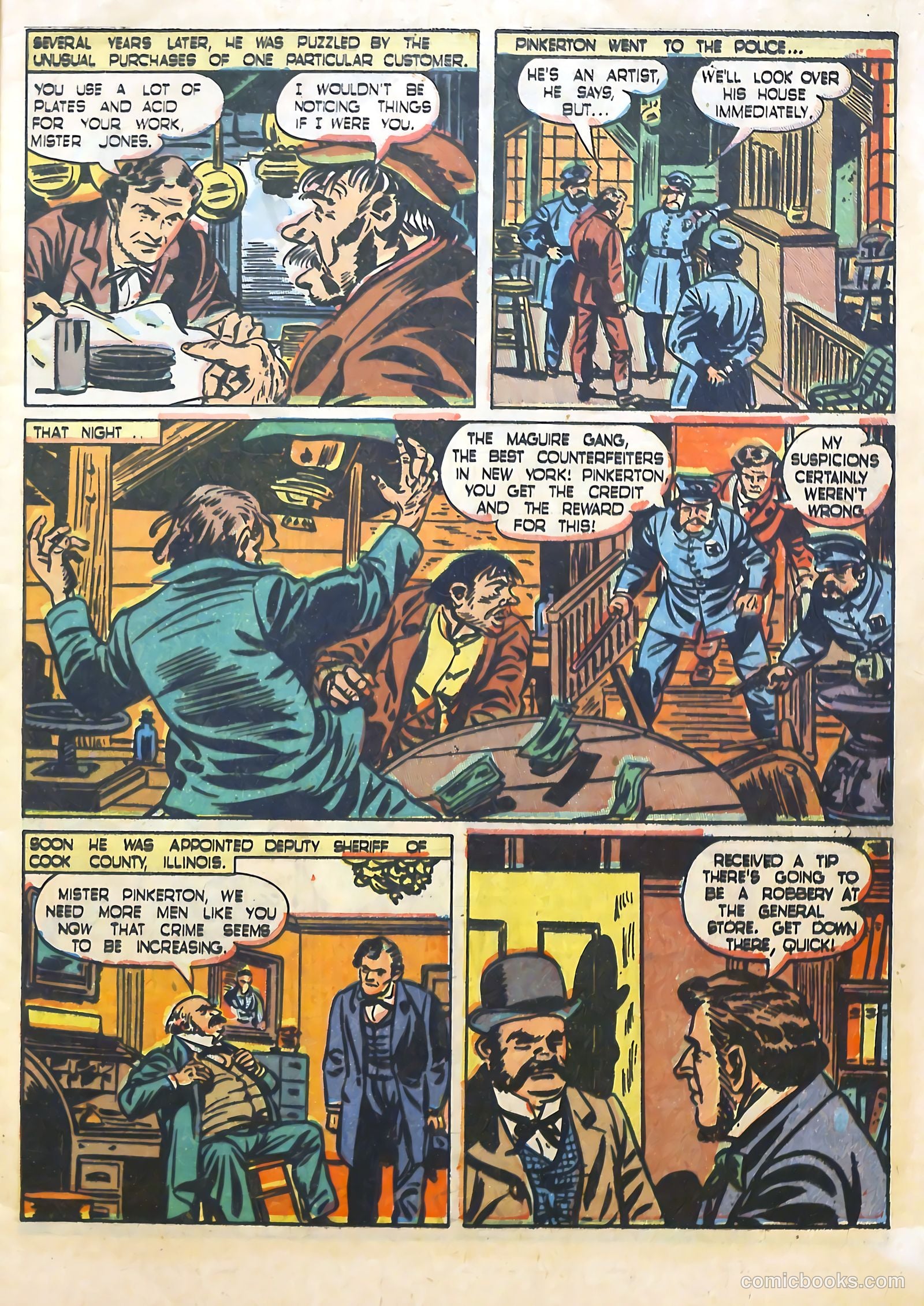 True Comics #84 (1950) — page 8 of 33