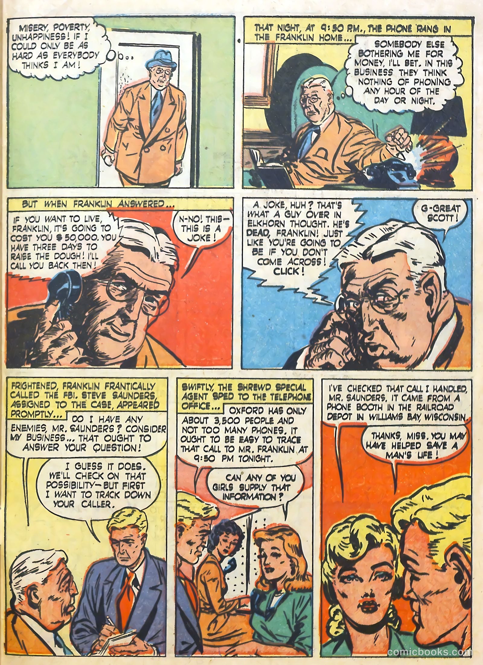 True Comics #84 (1950) — page 28 of 33