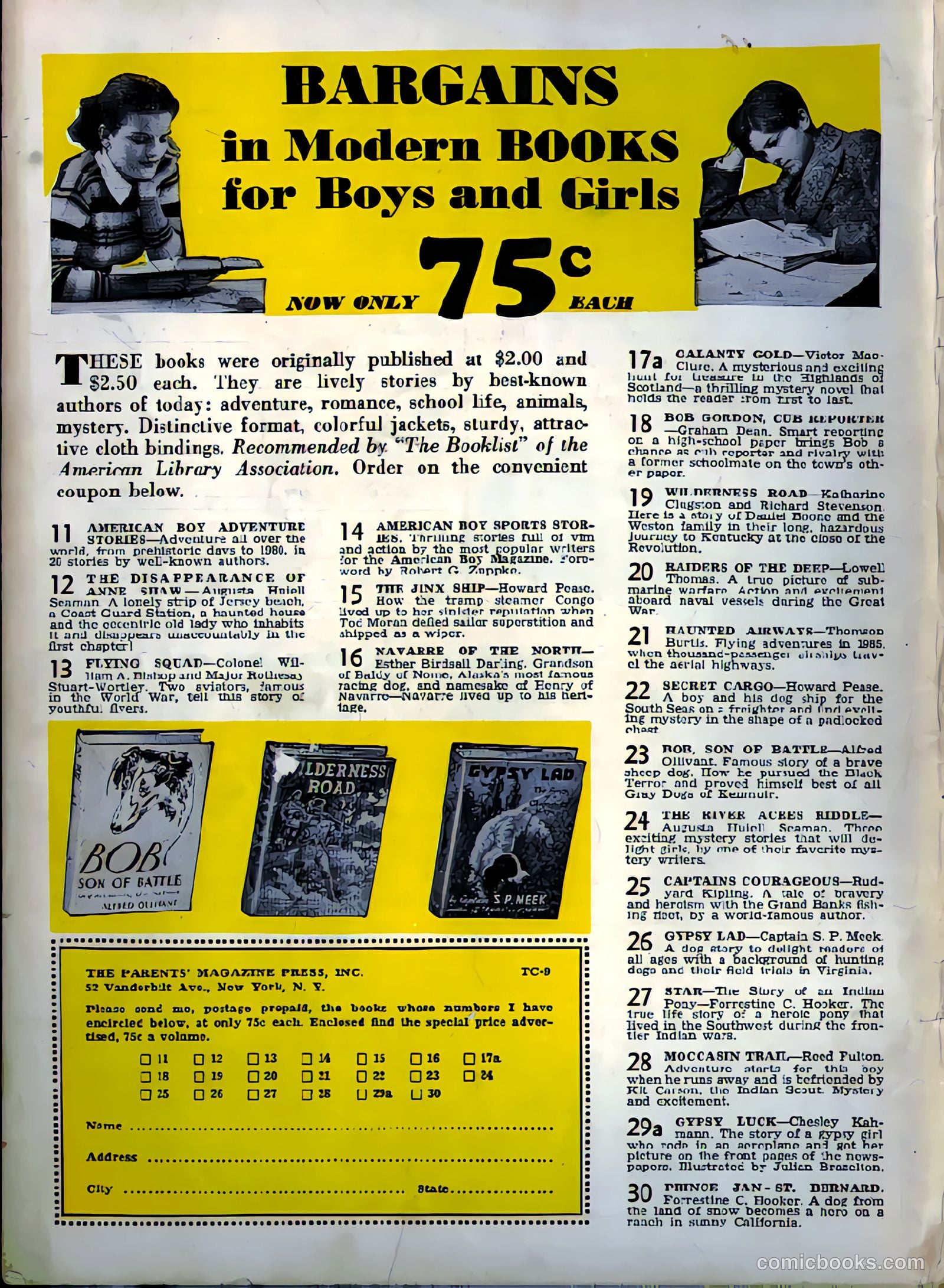 True Comics #9 (1942) — page 68 of 68