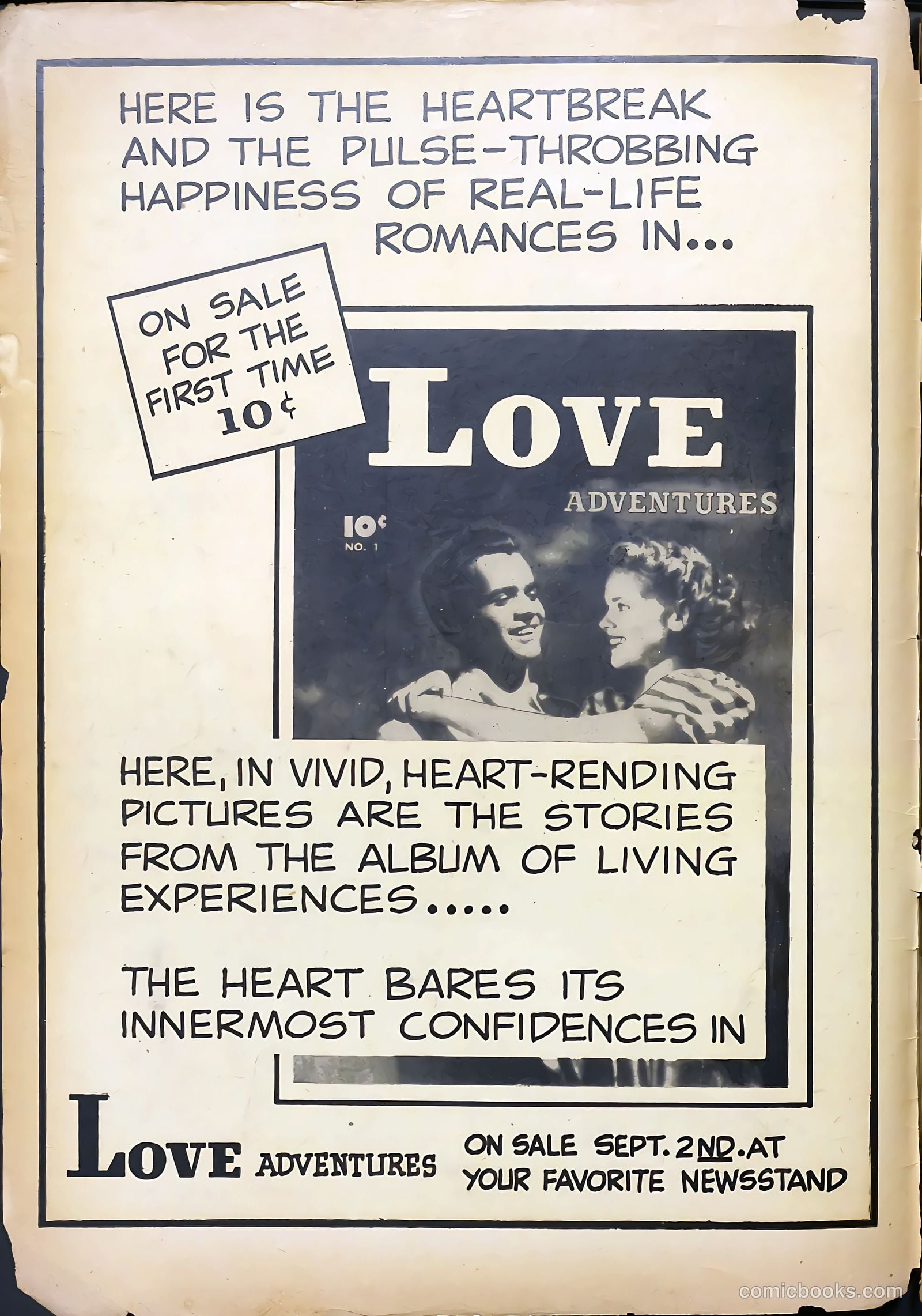 True Confidences #1 (1949) — page 2 of 36