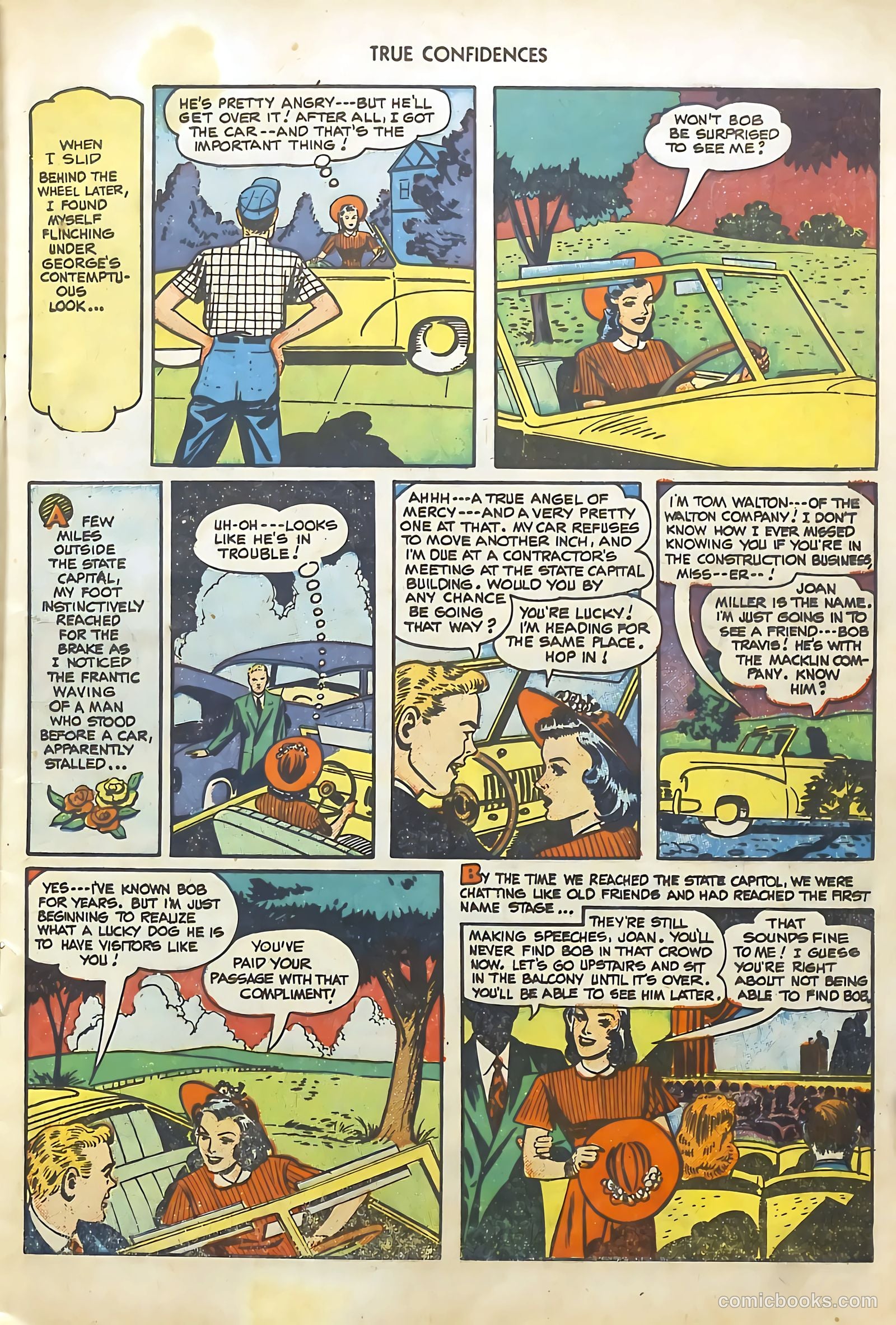 True Confidences #2 (1950) — page 5 of 36