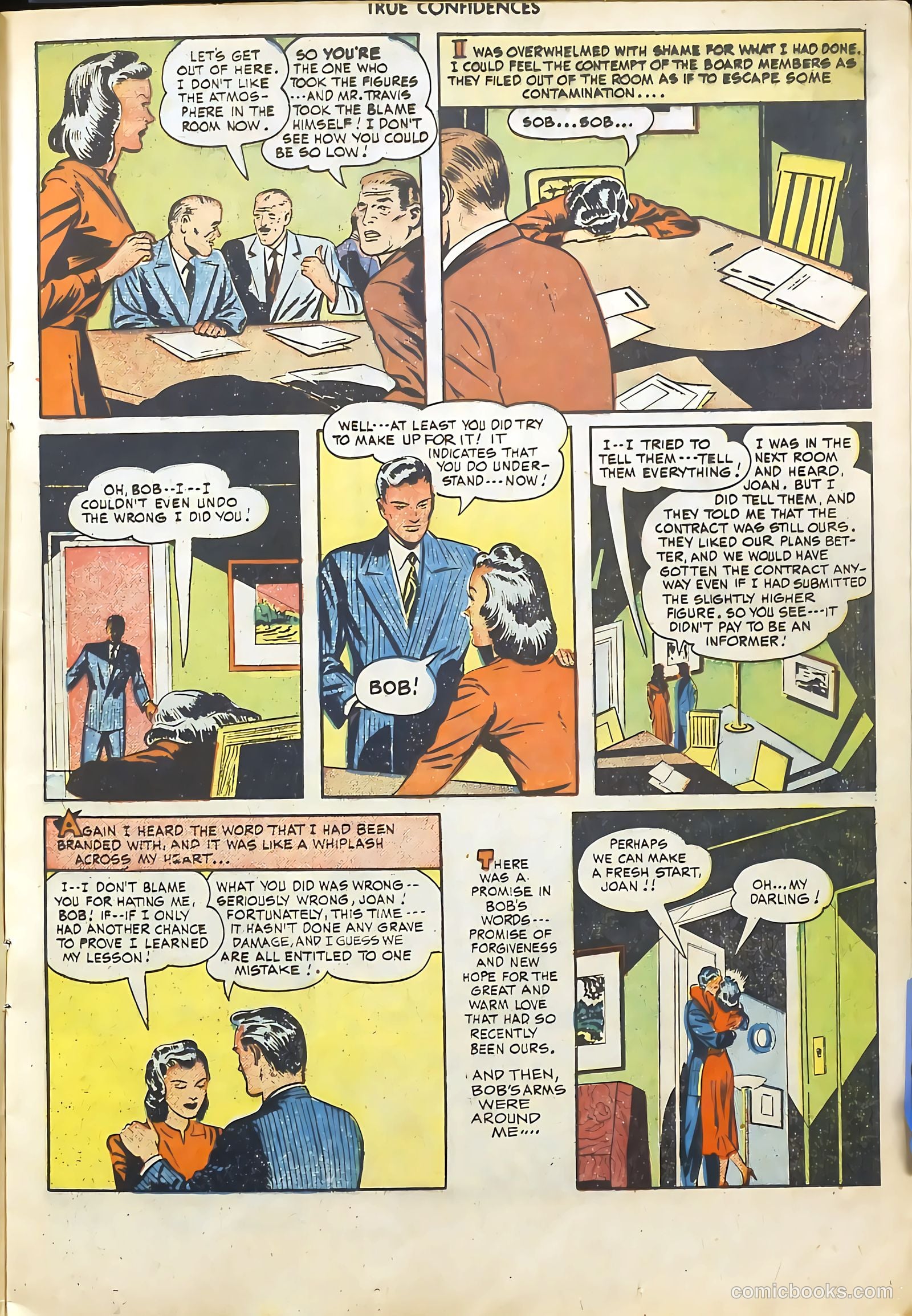 True Confidences #2 (1950) — page 13 of 36