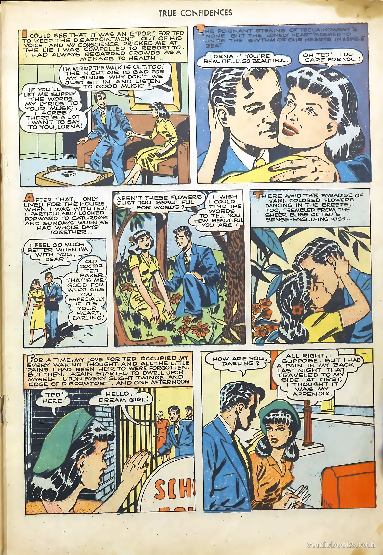 True Confidences #2 (1950) — page 17 of 36