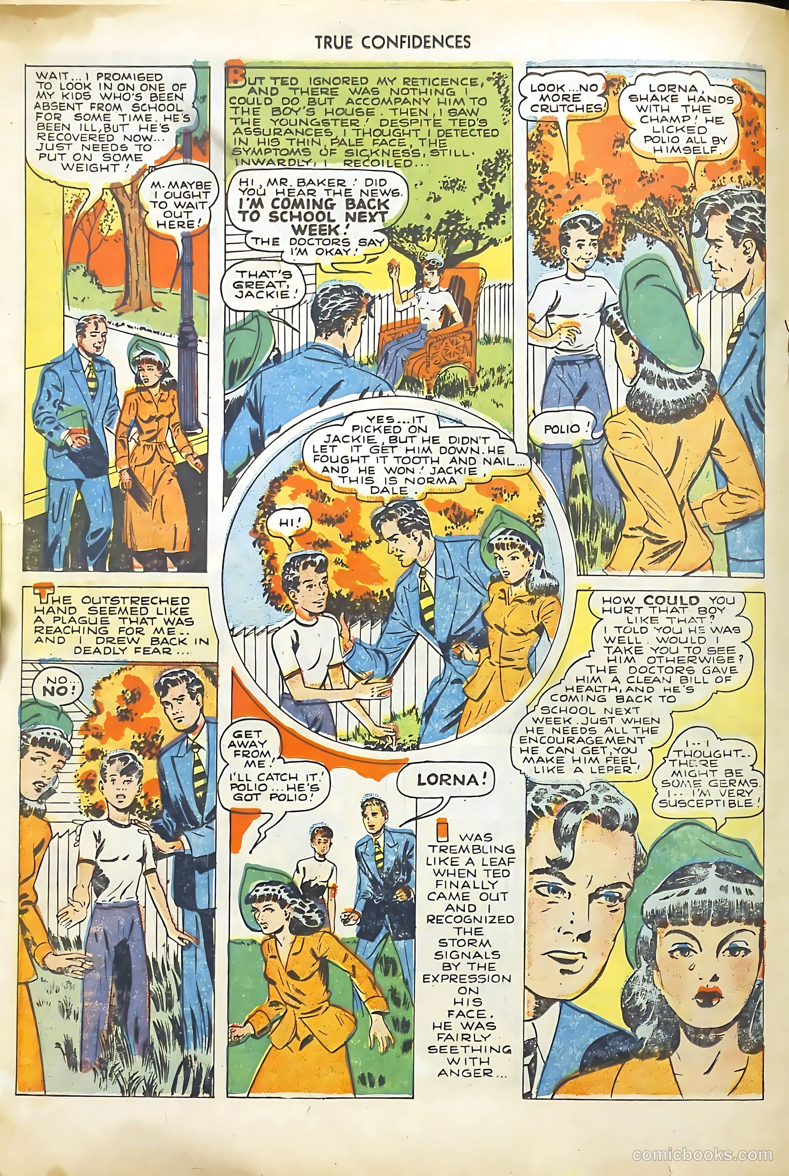 True Confidences #2 (1950) — page 18 of 36