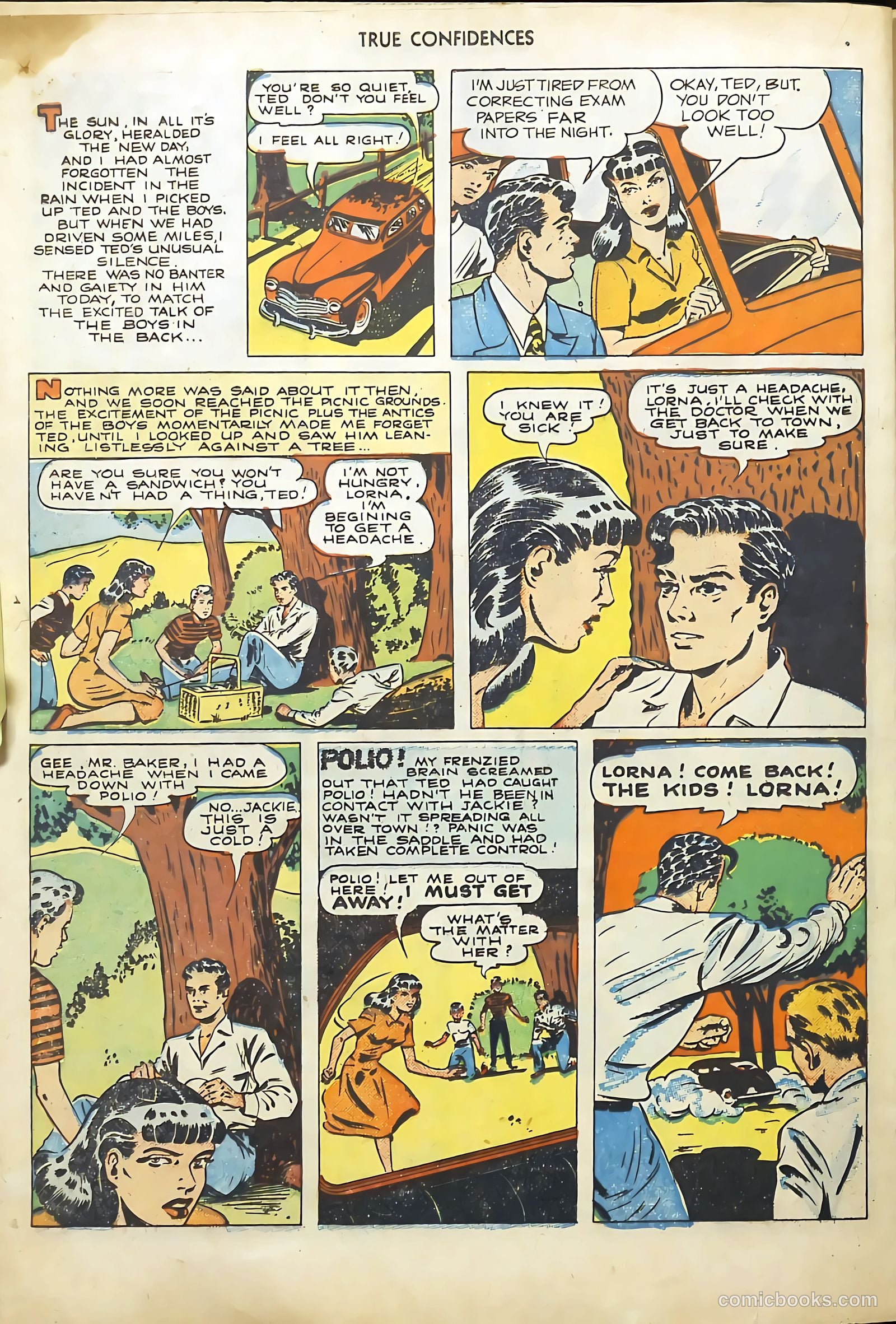 True Confidences #2 (1950) — page 20 of 36