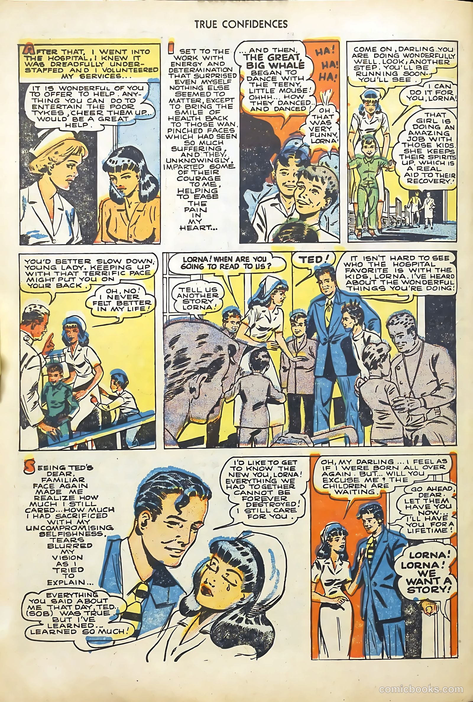 True Confidences #2 (1950) — page 22 of 36