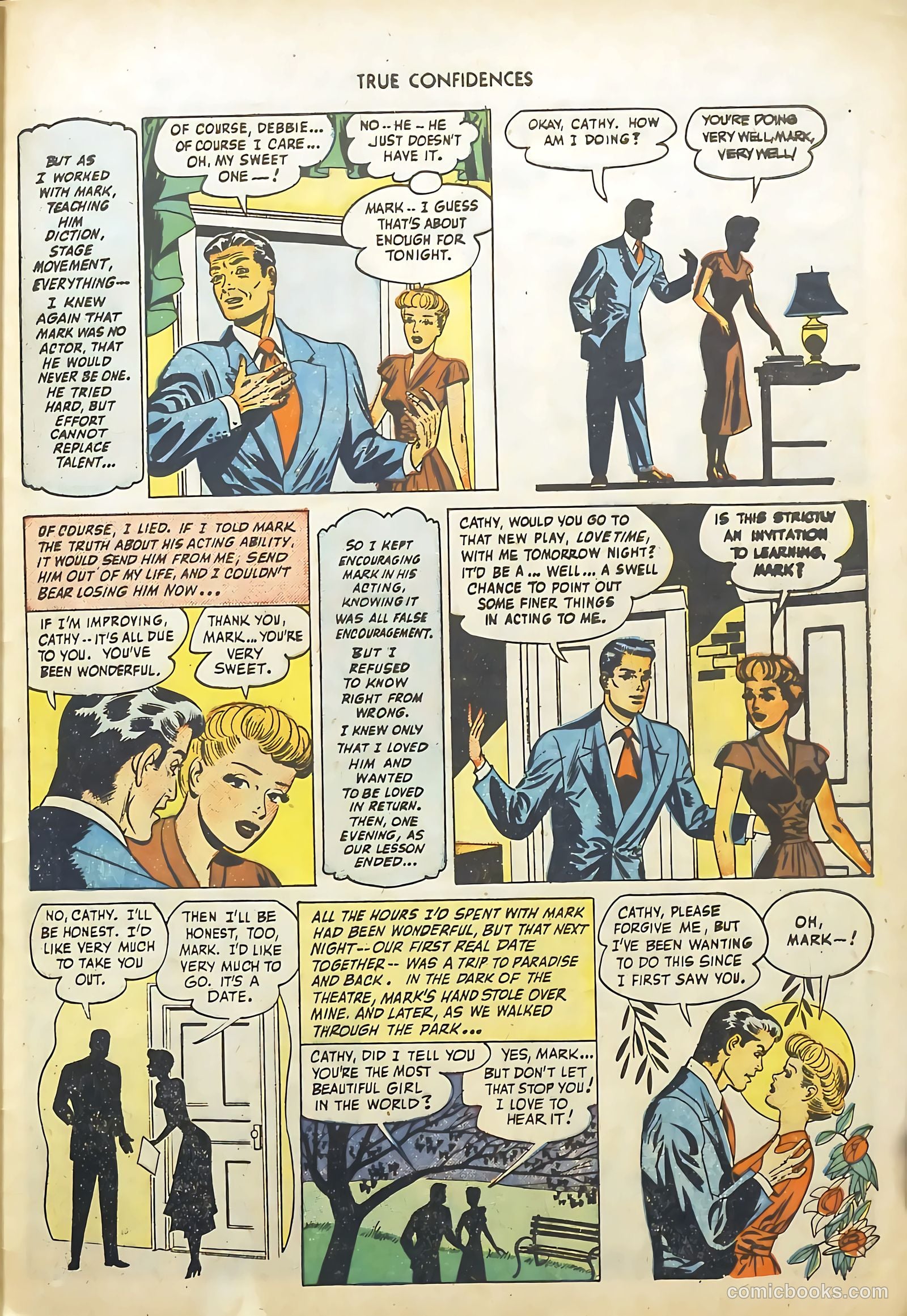 True Confidences #2 (1950) — page 29 of 36