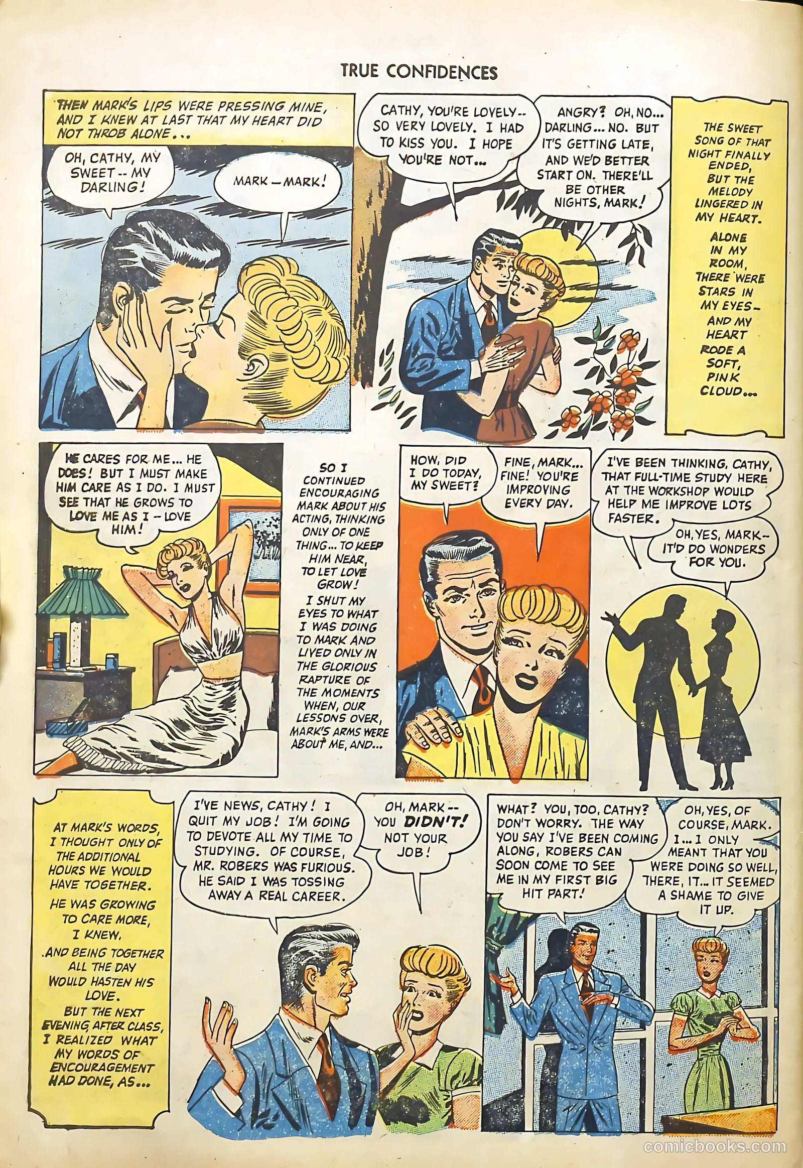 True Confidences #2 (1950) — page 30 of 36
