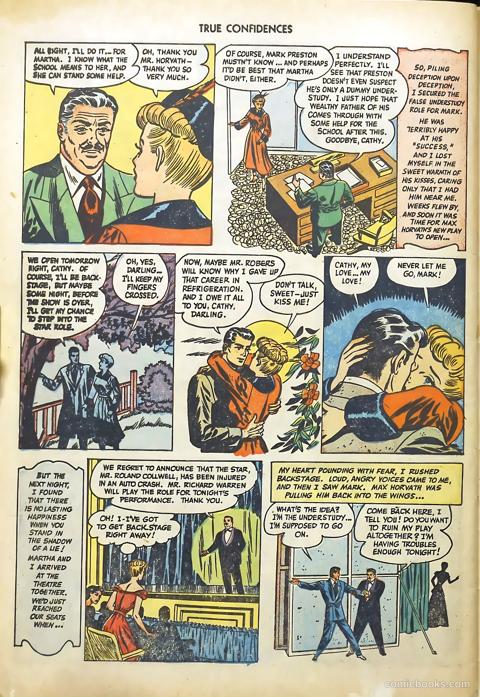 True Confidences #2 (1950) — page 32 of 36