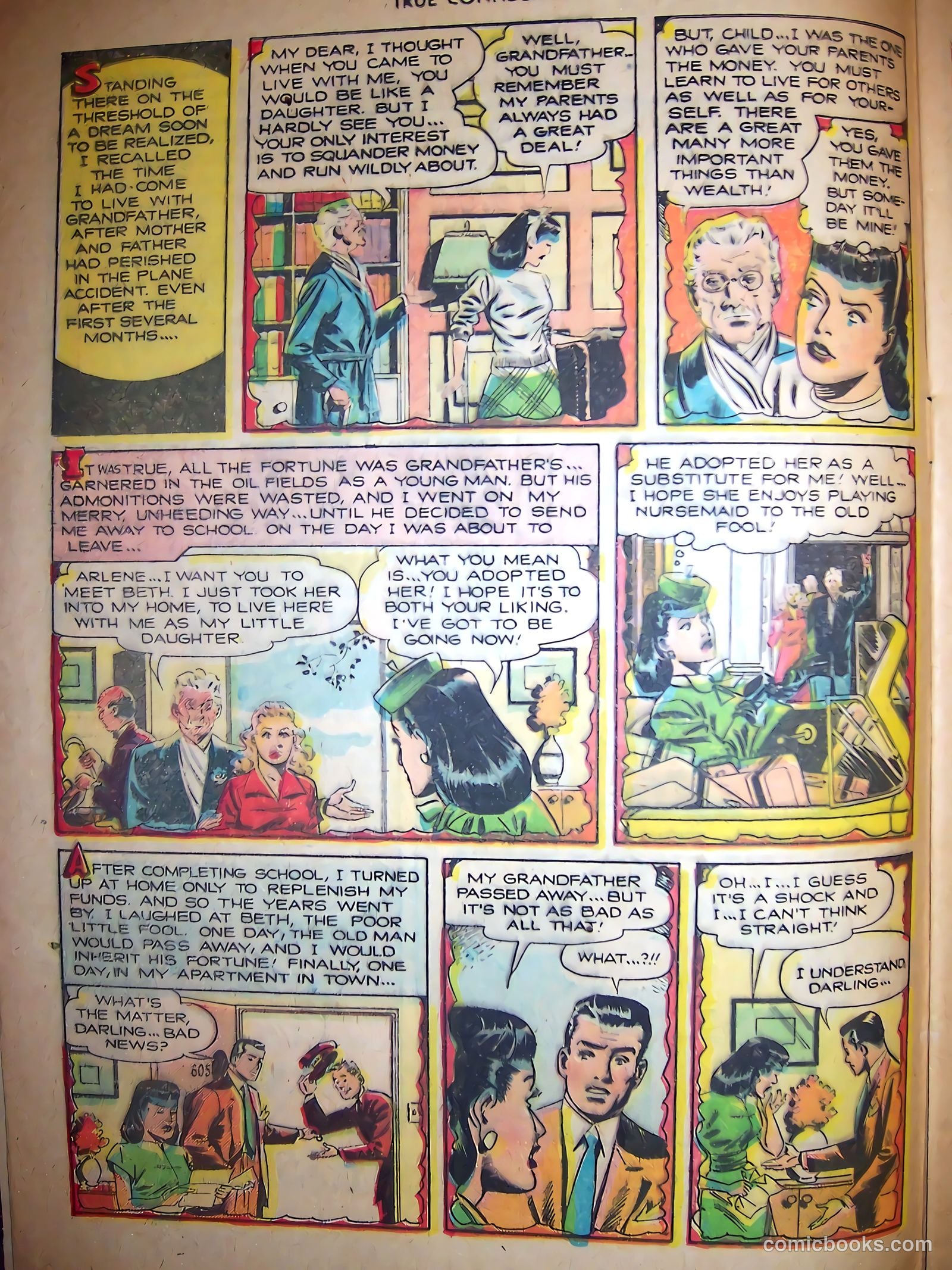 True Confidences #3 (1950) — page 4 of 36