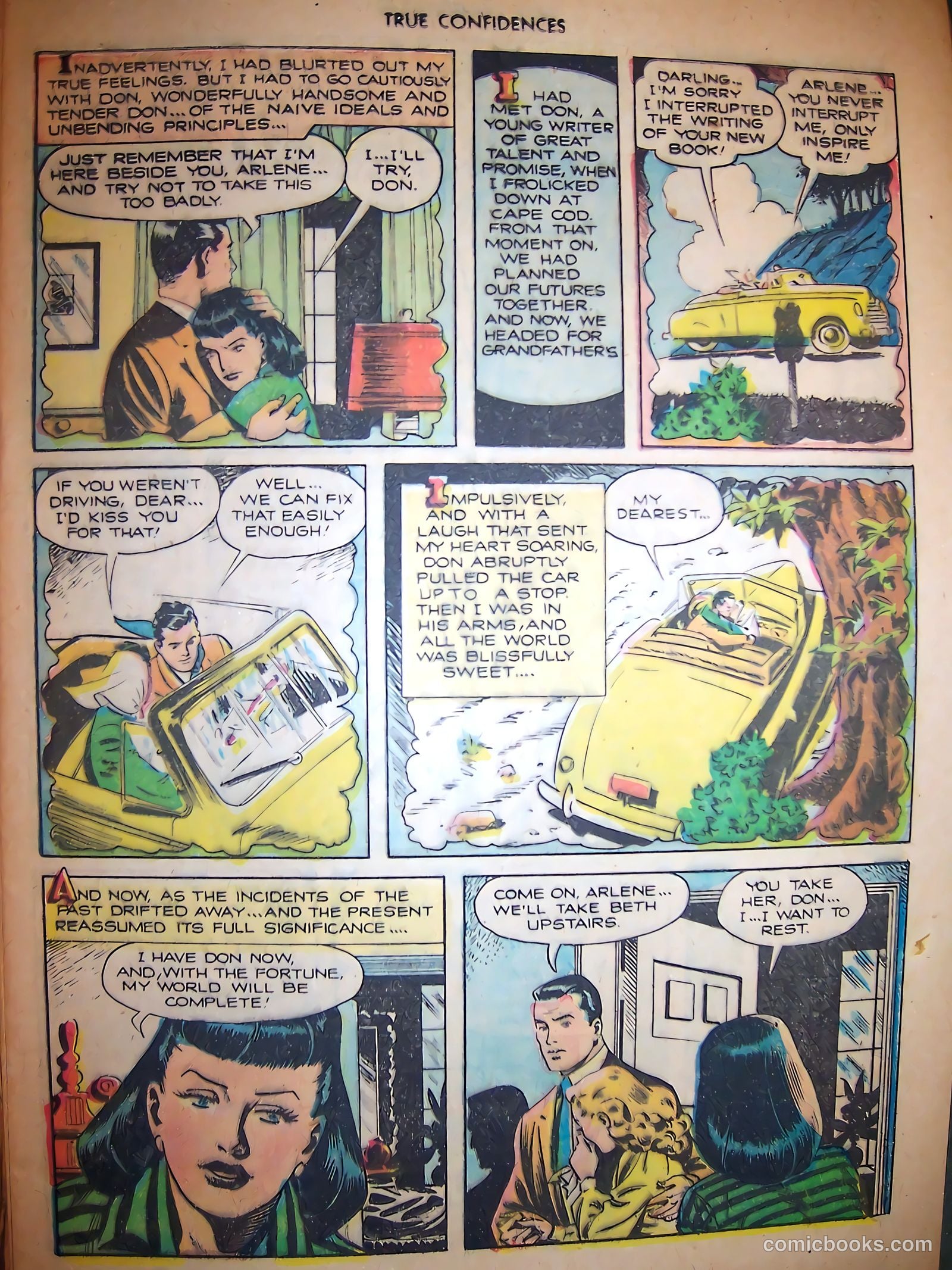 True Confidences #3 (1950) — page 5 of 36
