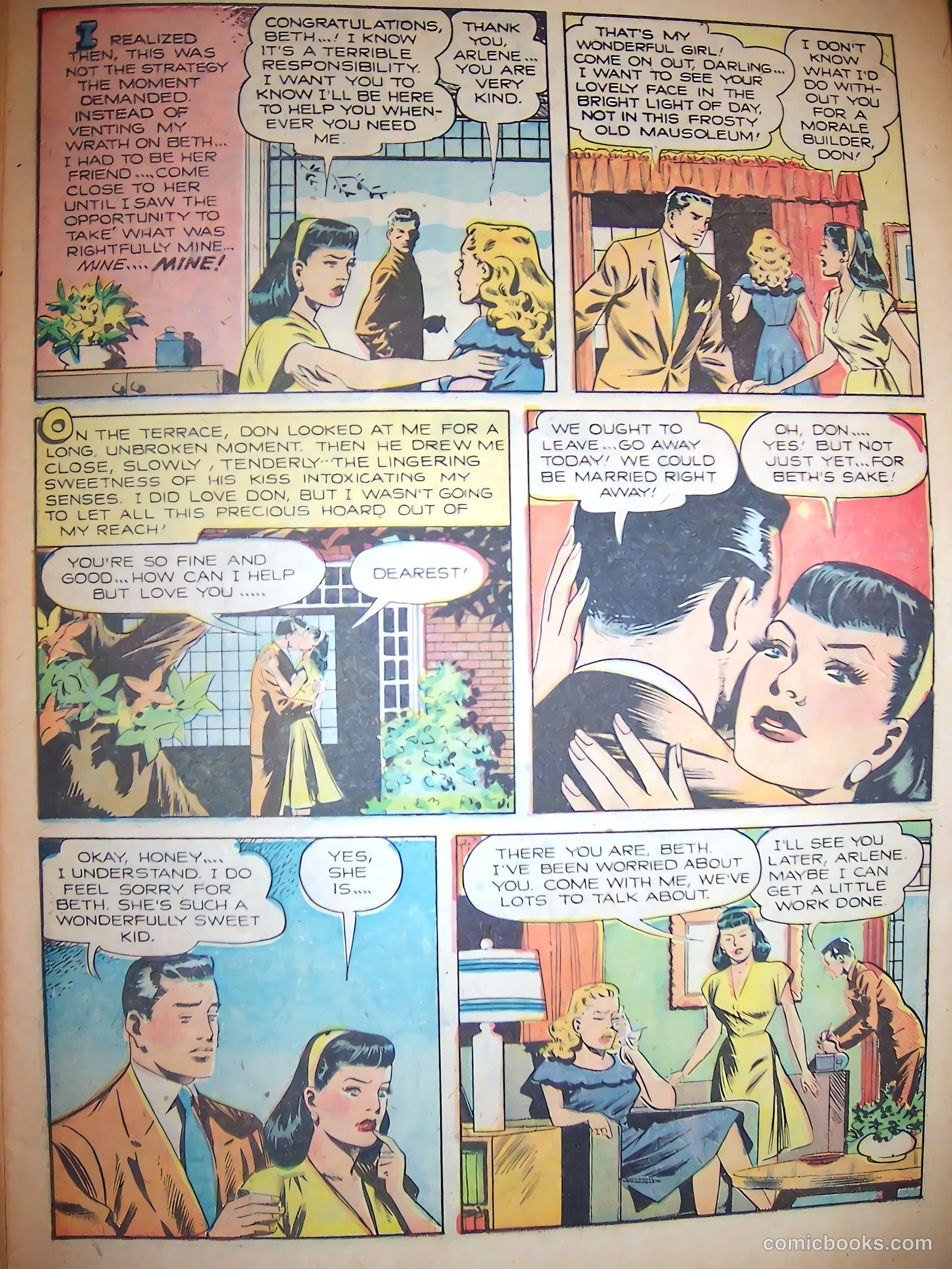 True Confidences #3 (1950) — page 7 of 36