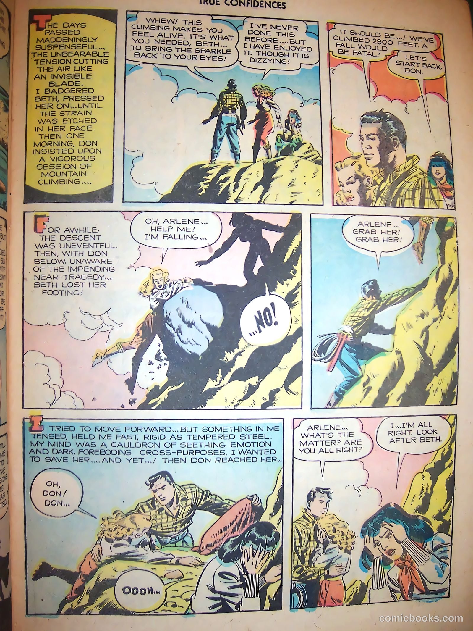 True Confidences #3 (1950) — page 11 of 36