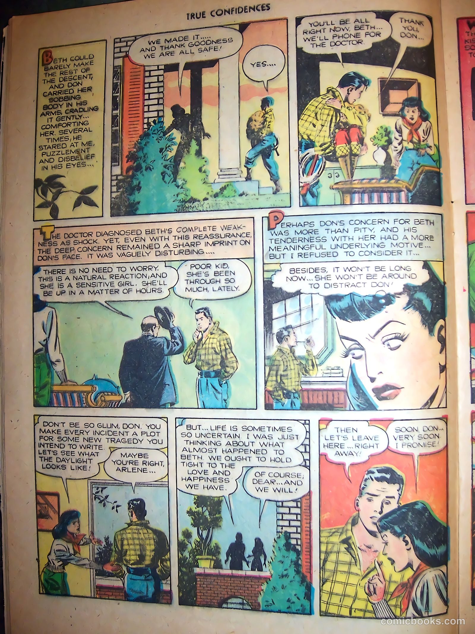 True Confidences #3 (1950) — page 12 of 36