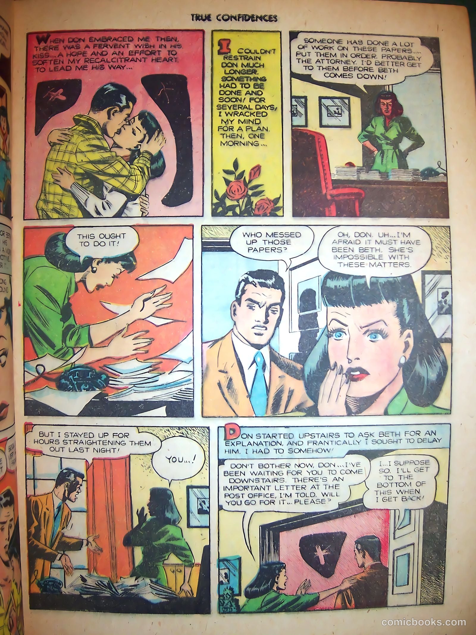 True Confidences #3 (1950) — page 13 of 36