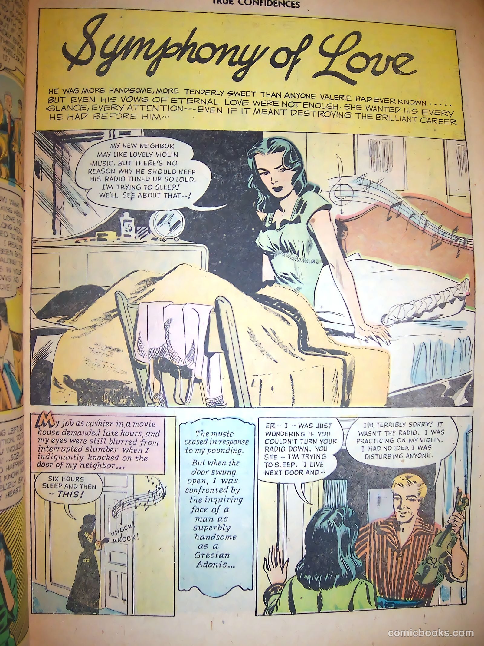 True Confidences #3 (1950) — page 15 of 36