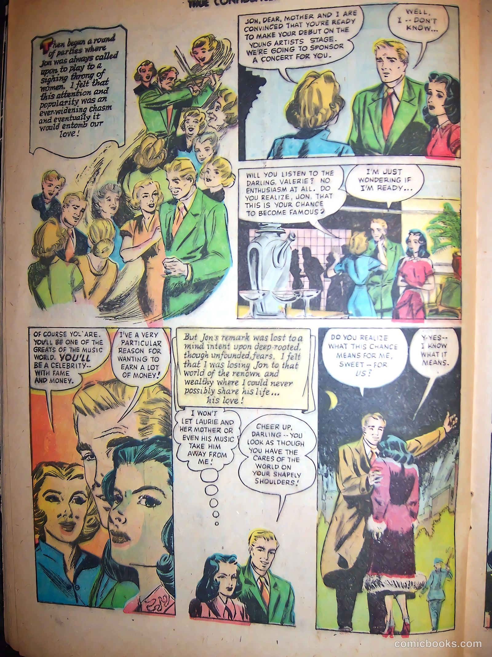 True Confidences #3 (1950) — page 20 of 36