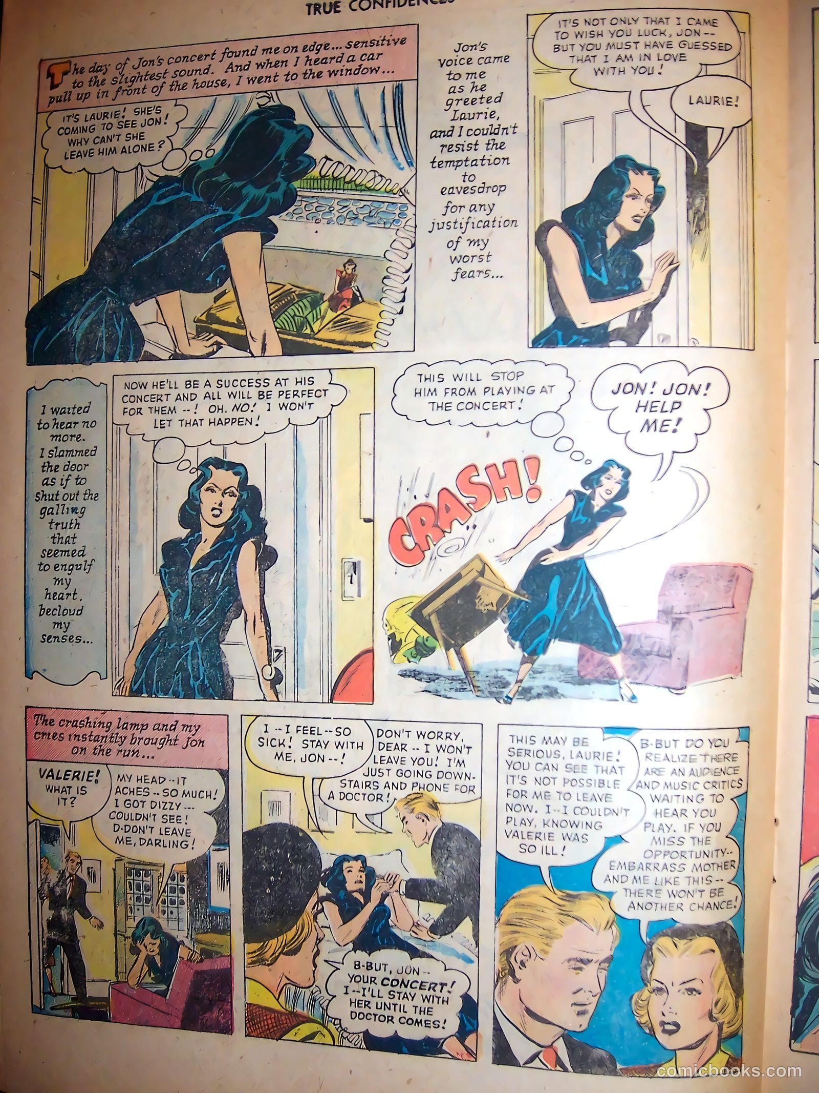 True Confidences #3 (1950) — page 22 of 36