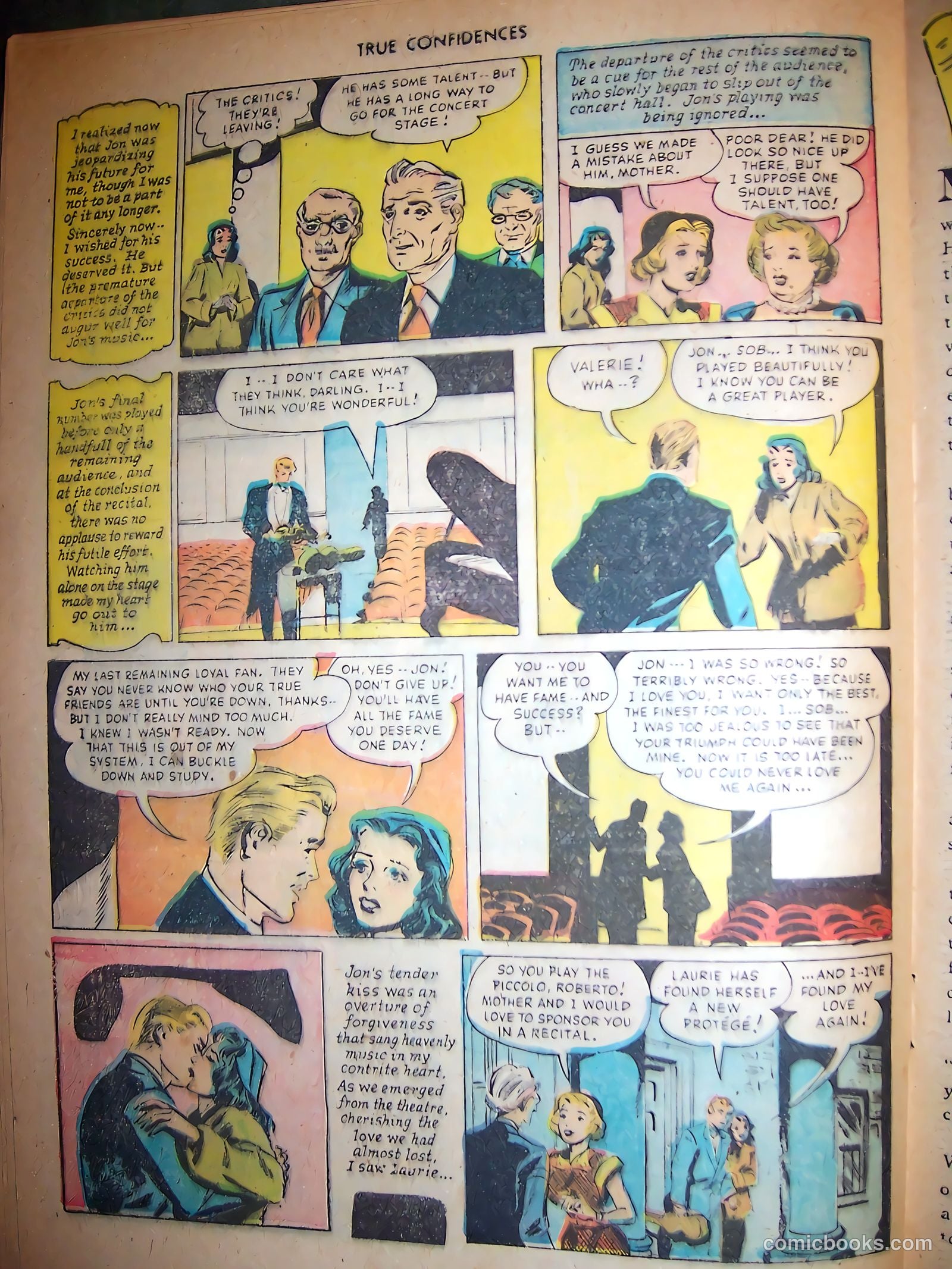 True Confidences #3 (1950) — page 24 of 36