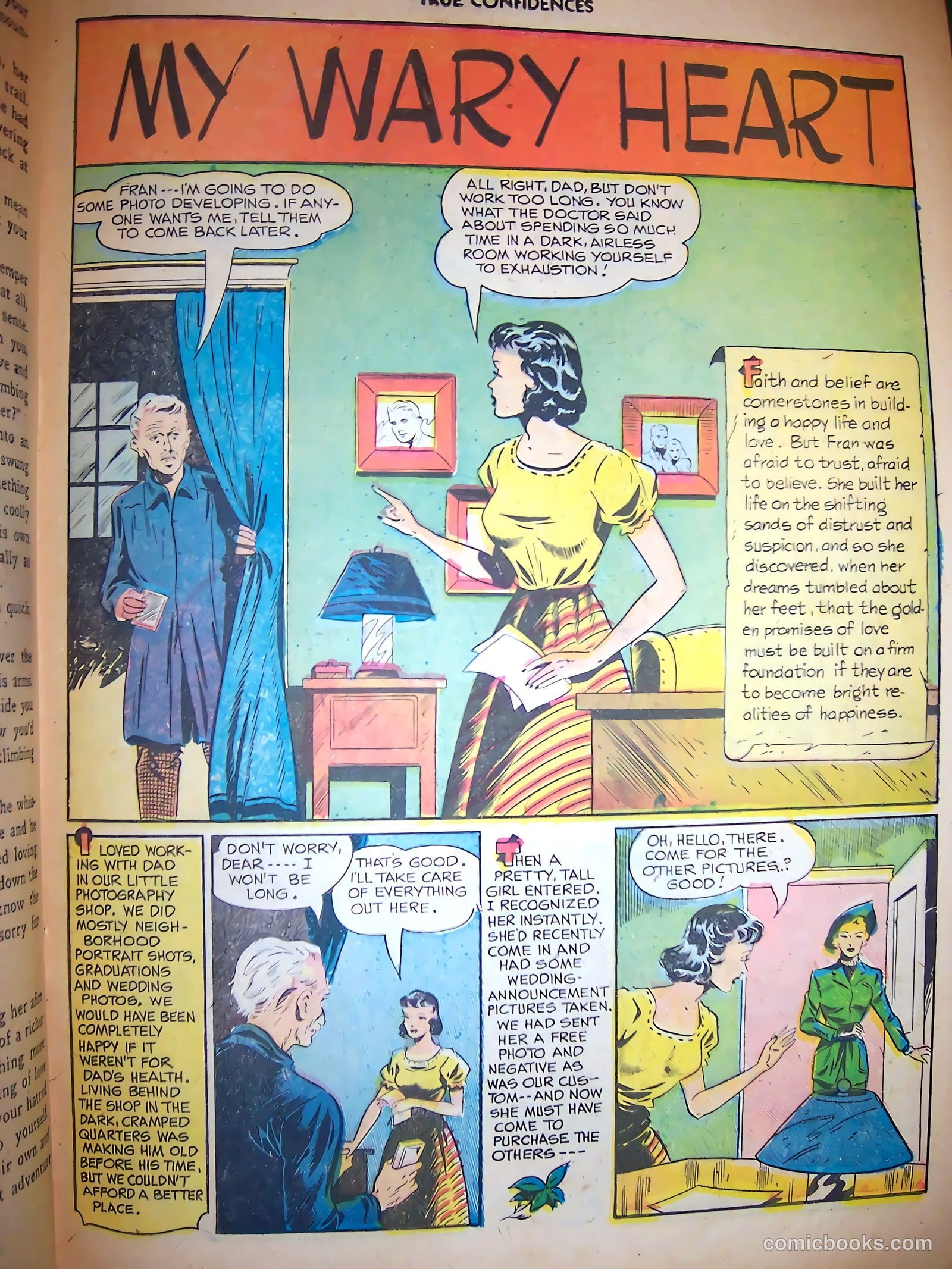 True Confidences #3 (1950) — page 27 of 36