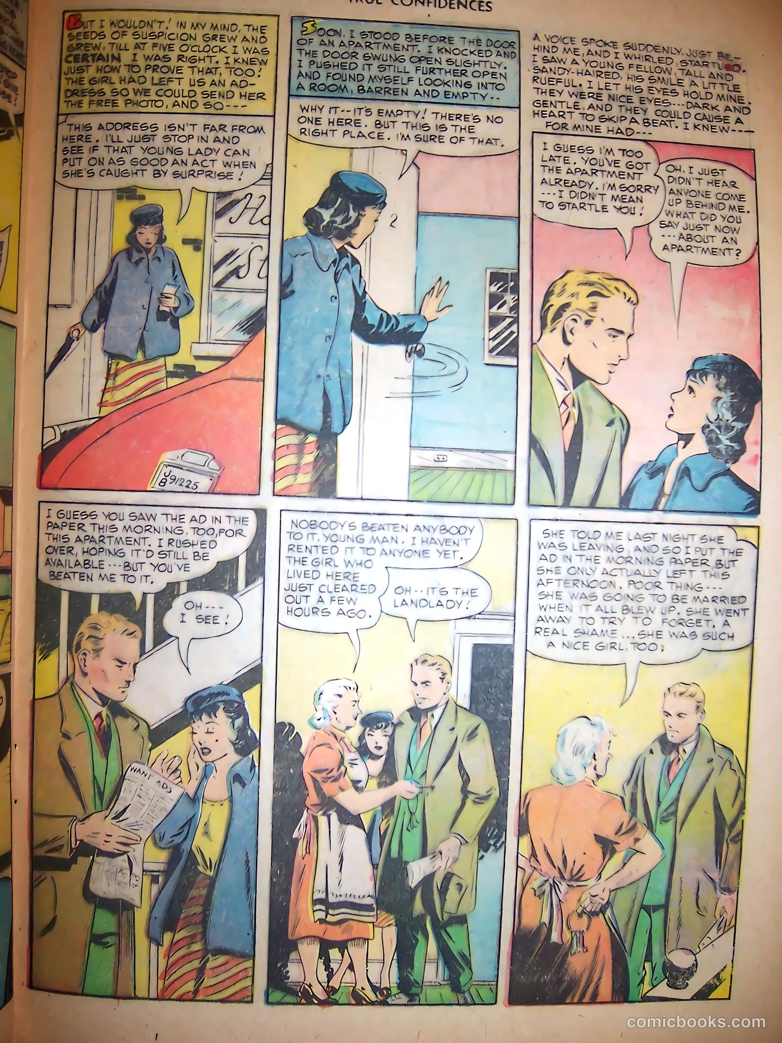 True Confidences #3 (1950) — page 29 of 36
