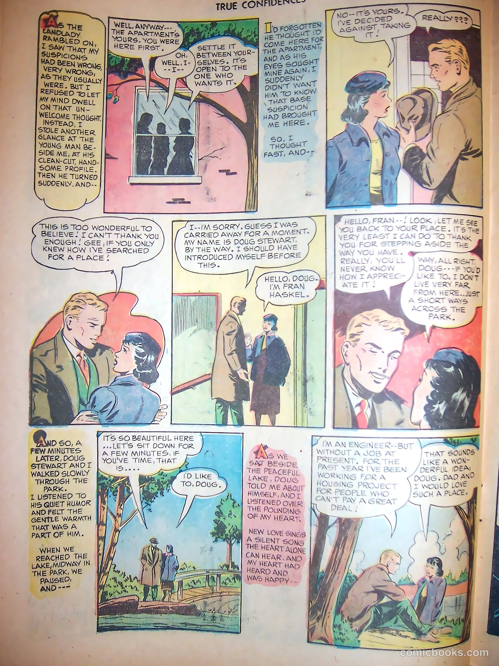True Confidences #3 (1950) — page 30 of 36
