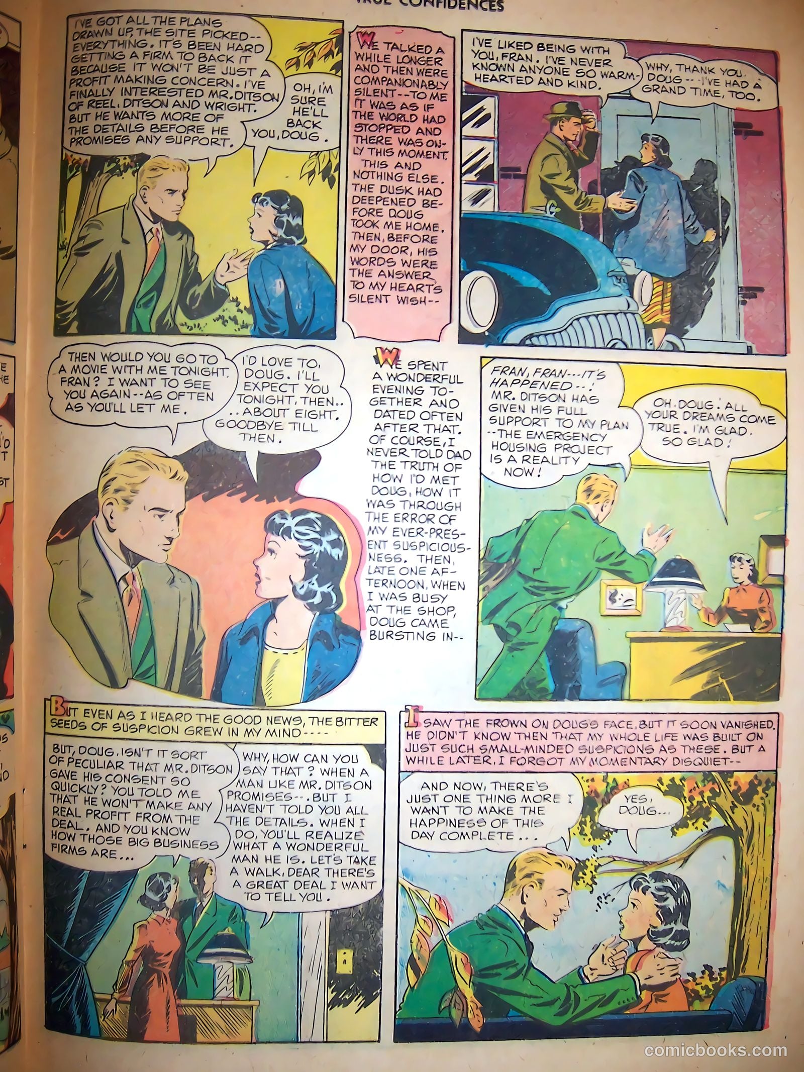 True Confidences #3 (1950) — page 31 of 36