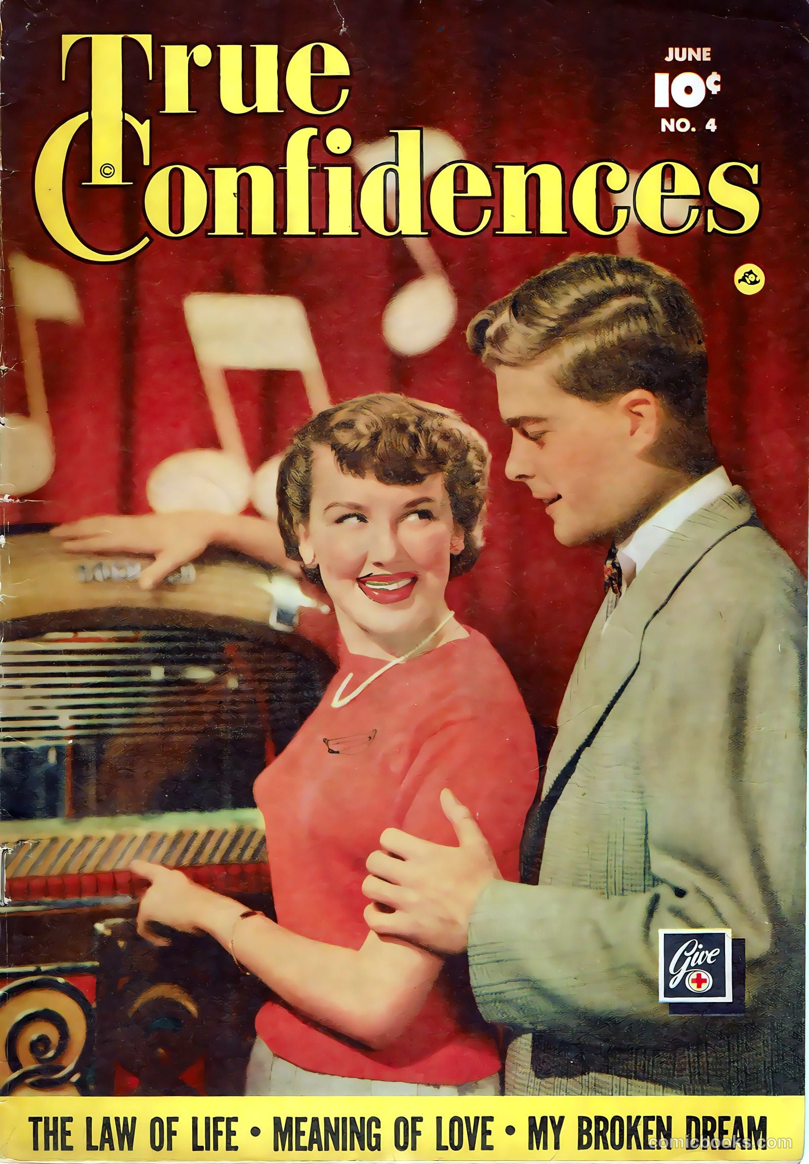 True Confidences #4 cover