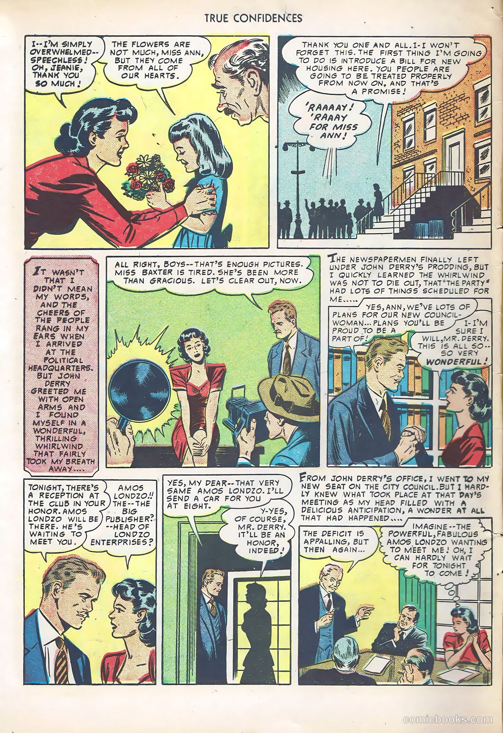 True Confidences #4 (1950) — page 6 of 36