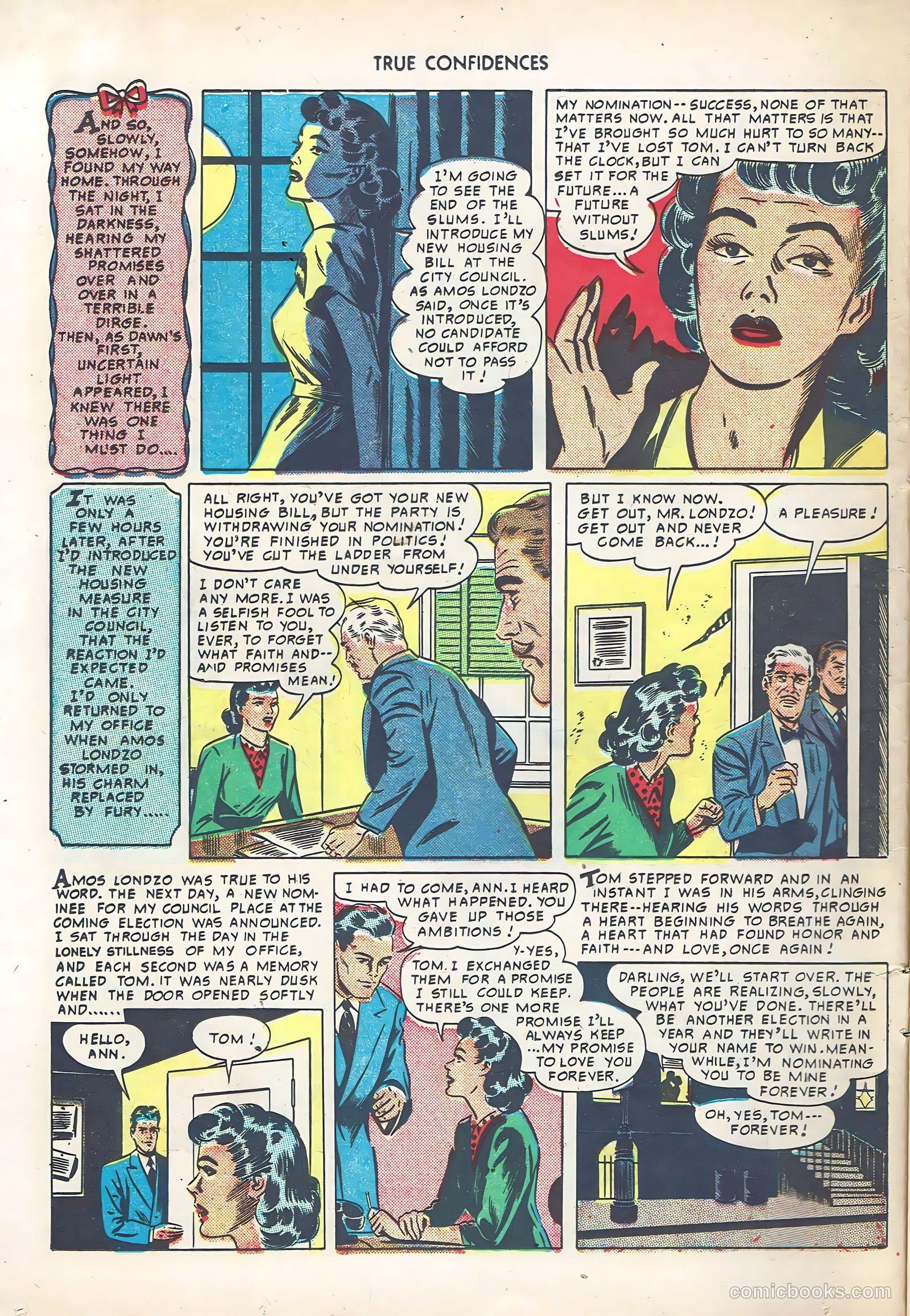 True Confidences #4 (1950) — page 14 of 36