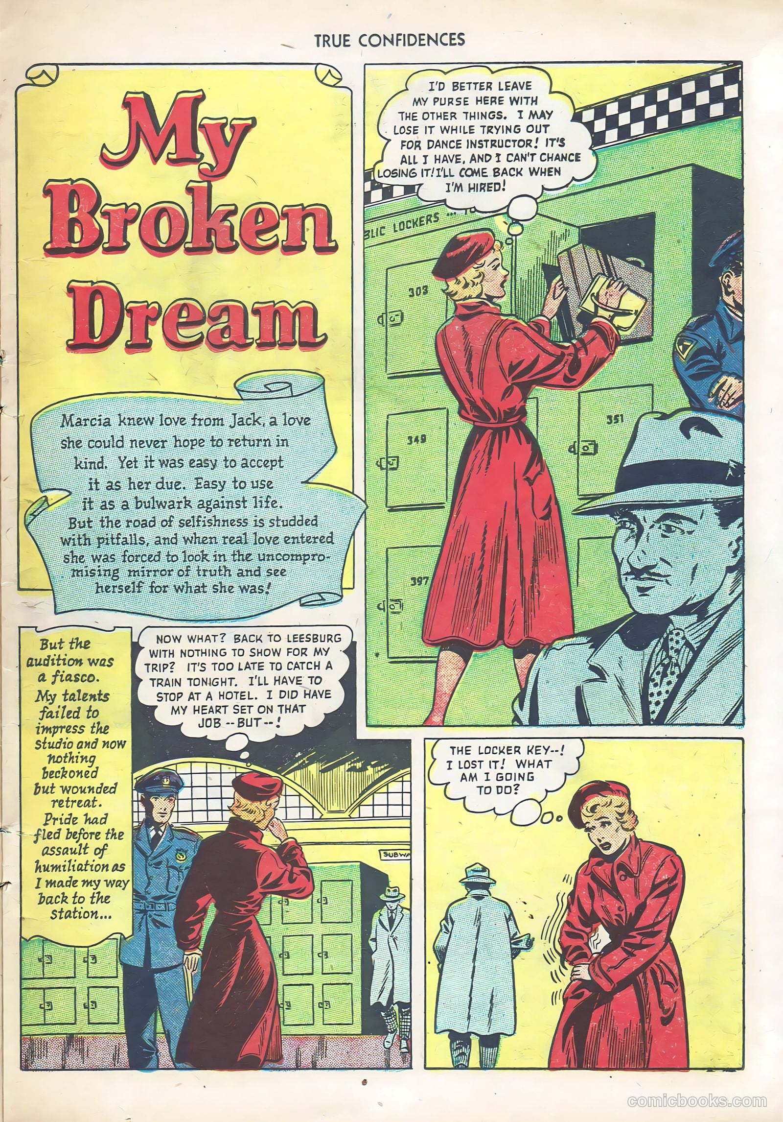 True Confidences #4 (1950) — page 15 of 36