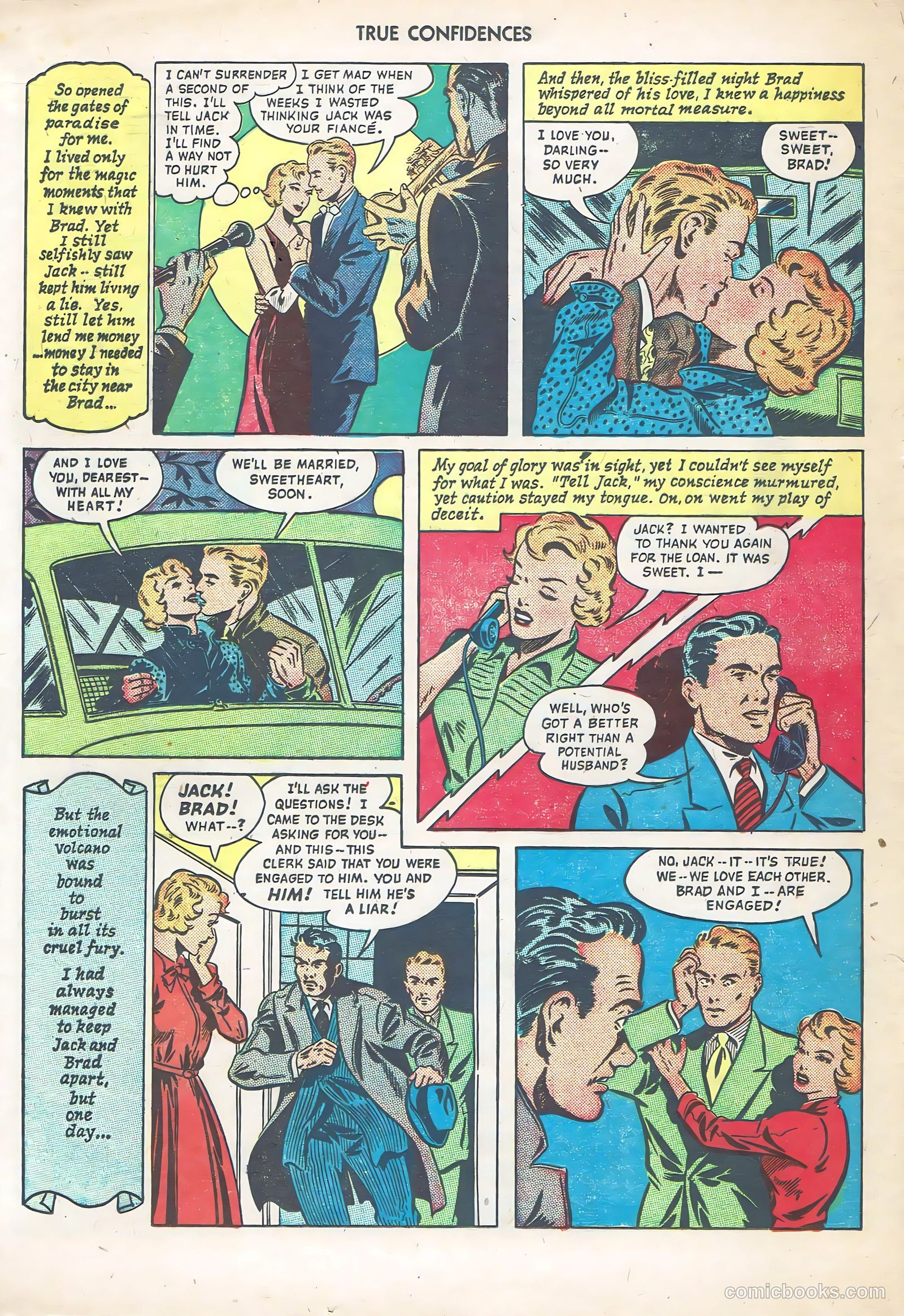 True Confidences #4 (1950) — page 20 of 36