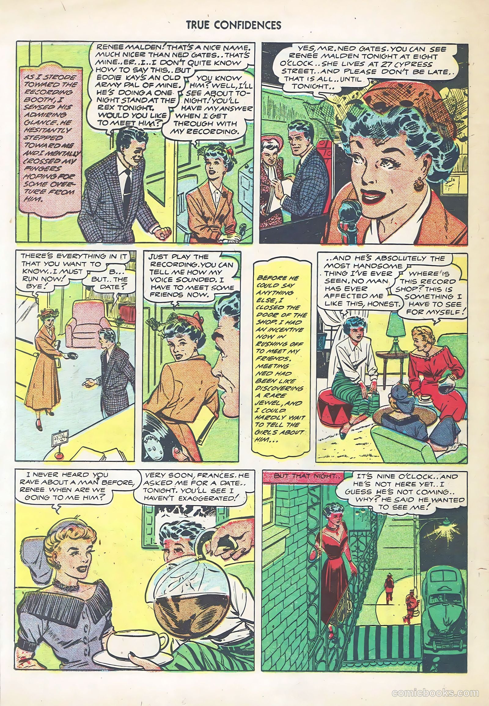 True Confidences #4 (1950) — page 26 of 36