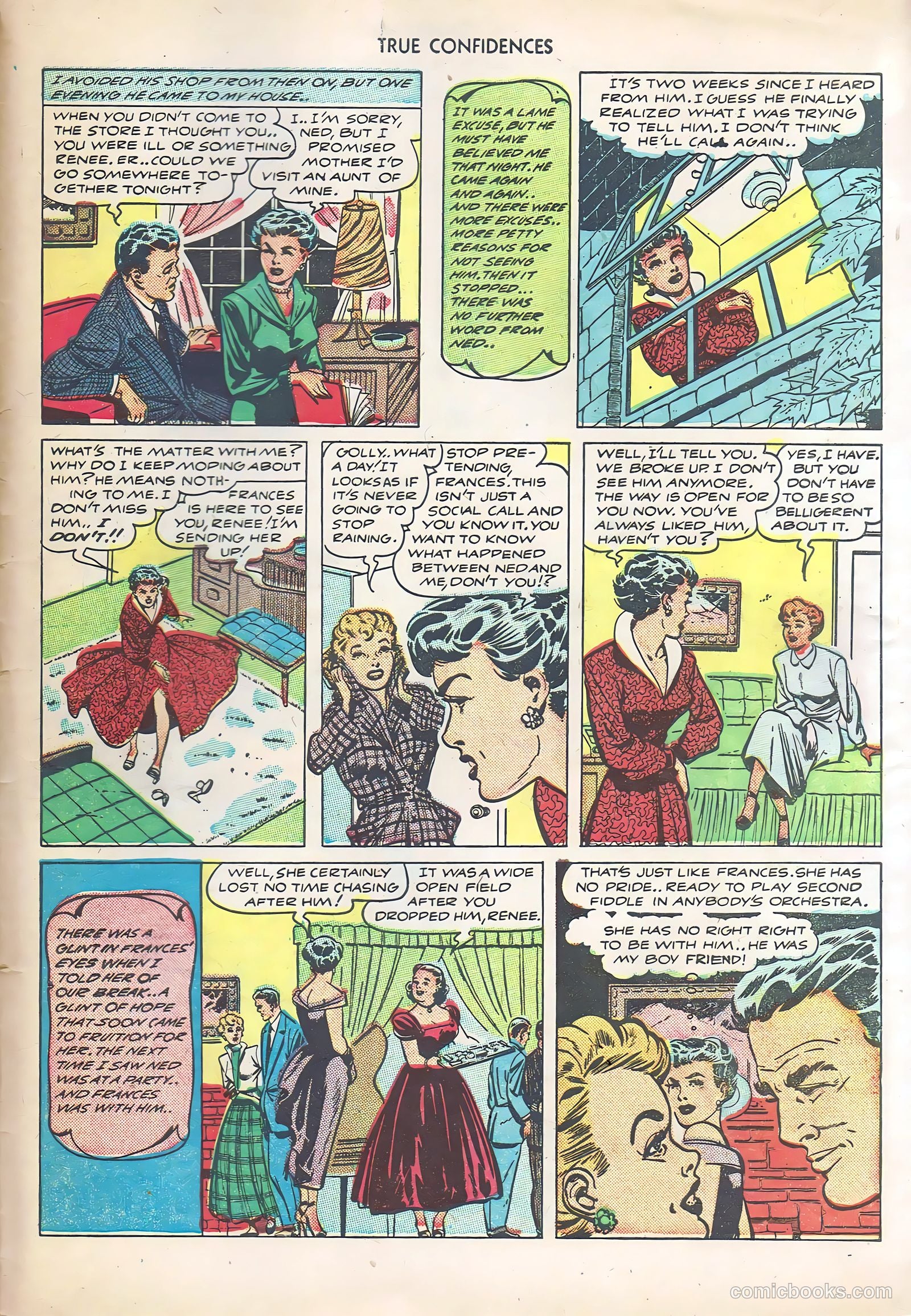 True Confidences #4 (1950) — page 31 of 36