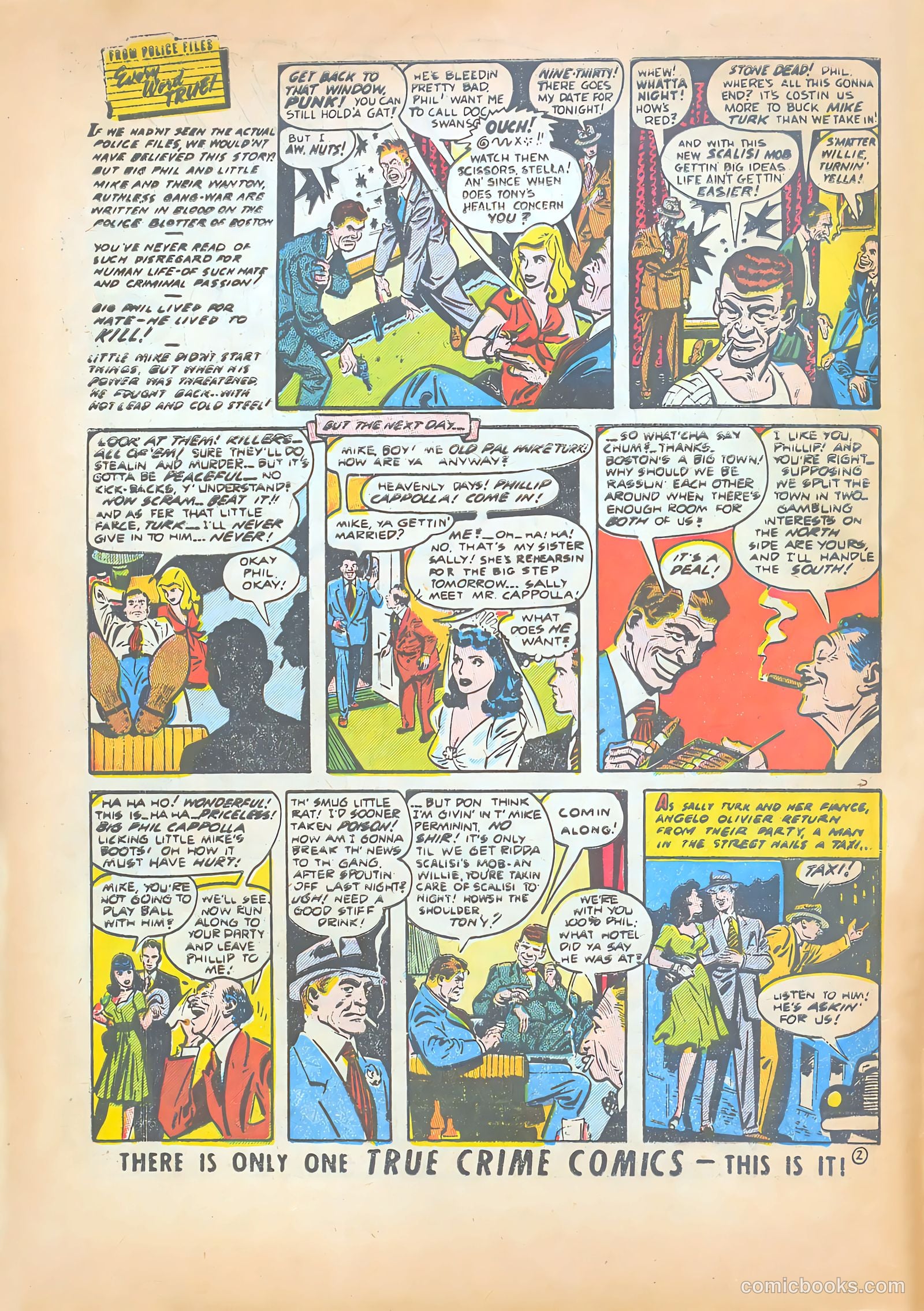 True Crime Comics #1 (1949) — page 4 of 52
