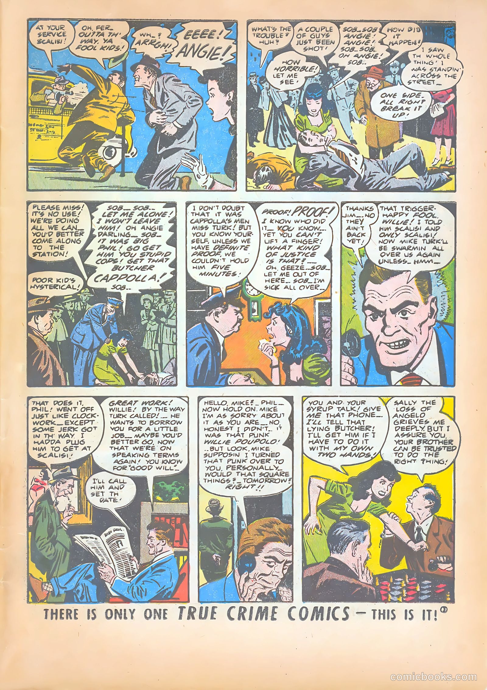 True Crime Comics #1 (1949) — page 5 of 52