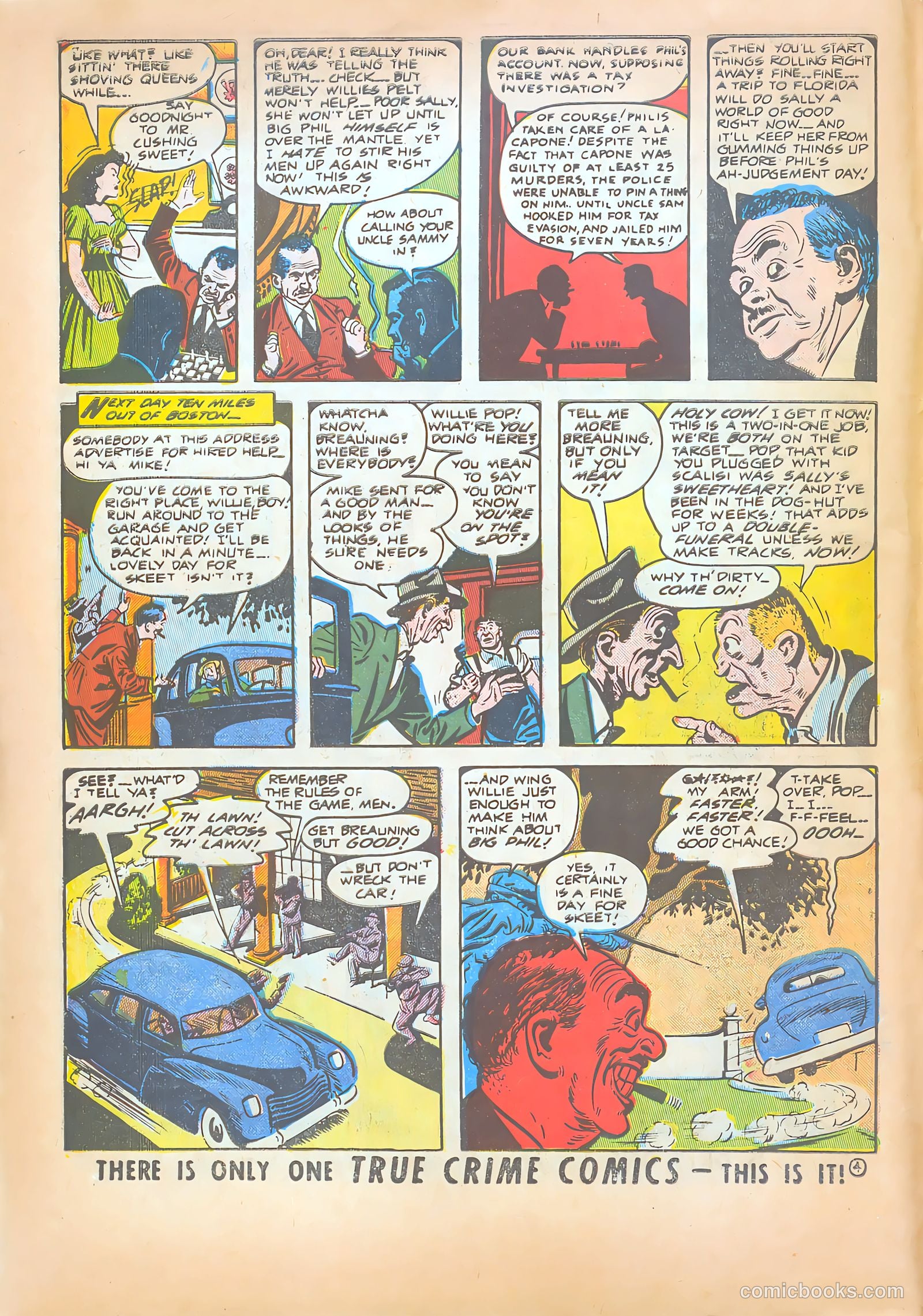True Crime Comics #1 (1949) — page 6 of 52