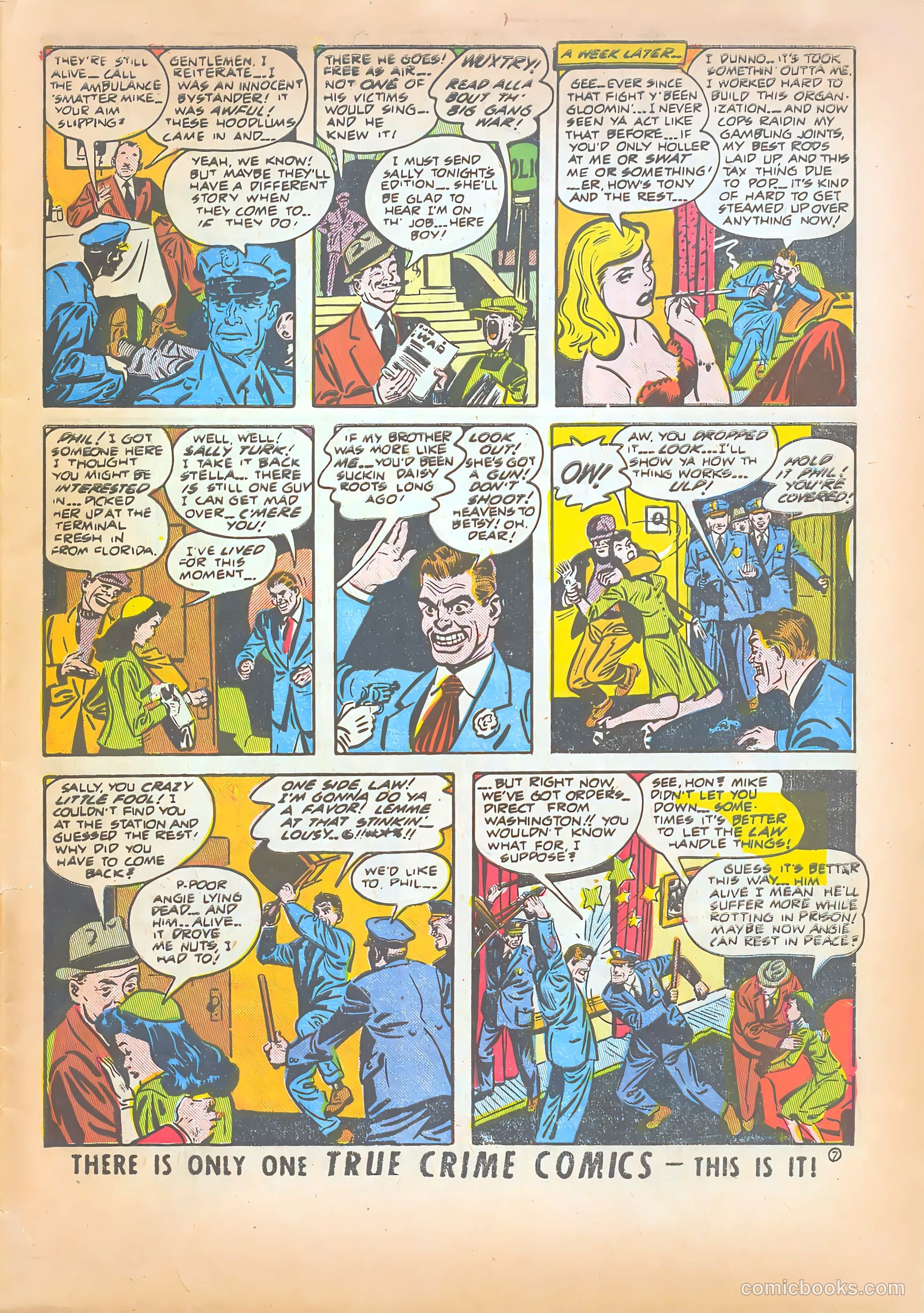 True Crime Comics #1 (1949) — page 9 of 52