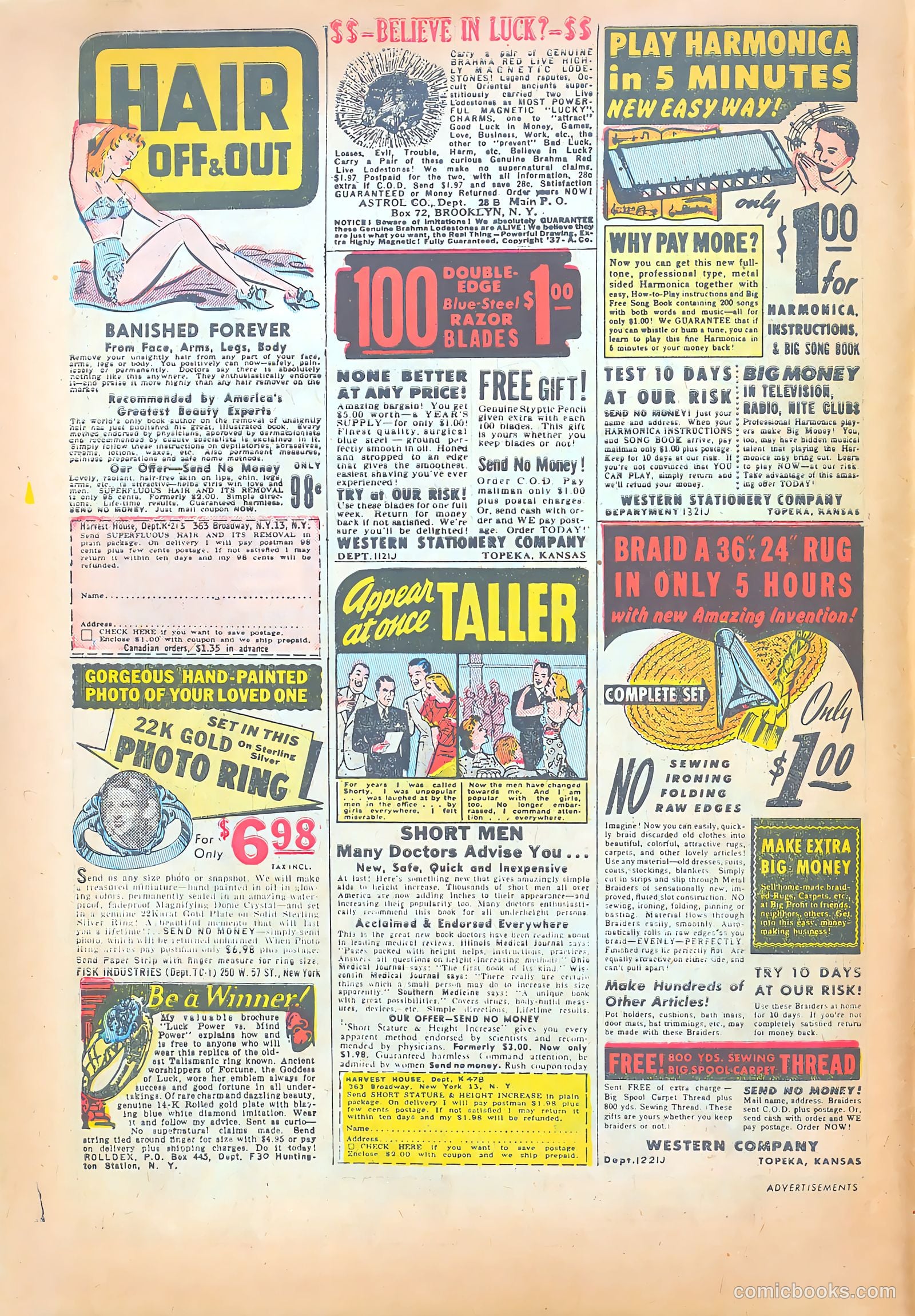 True Crime Comics #1 (1949) — page 14 of 52