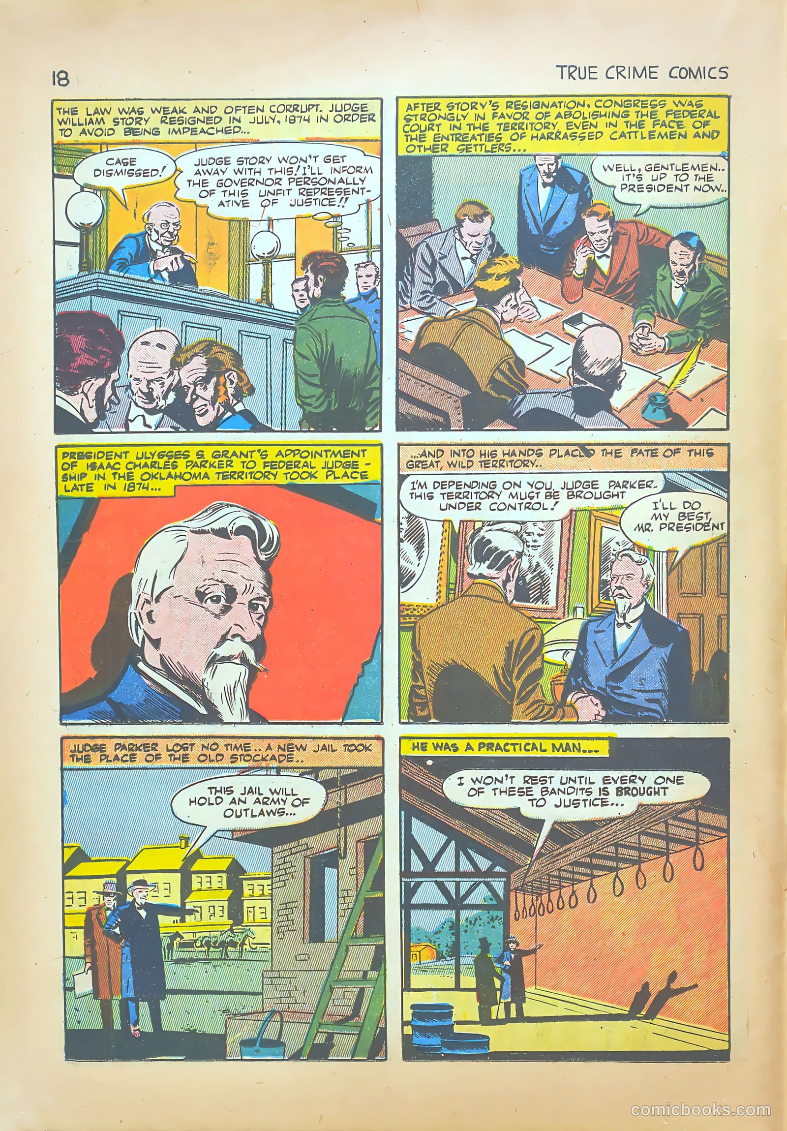 True Crime Comics #1 (1949) — page 18 of 52