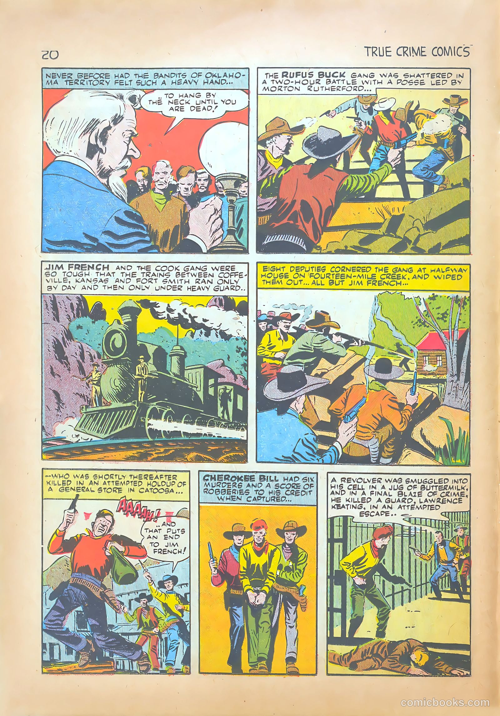 True Crime Comics #1 (1949) — page 20 of 52