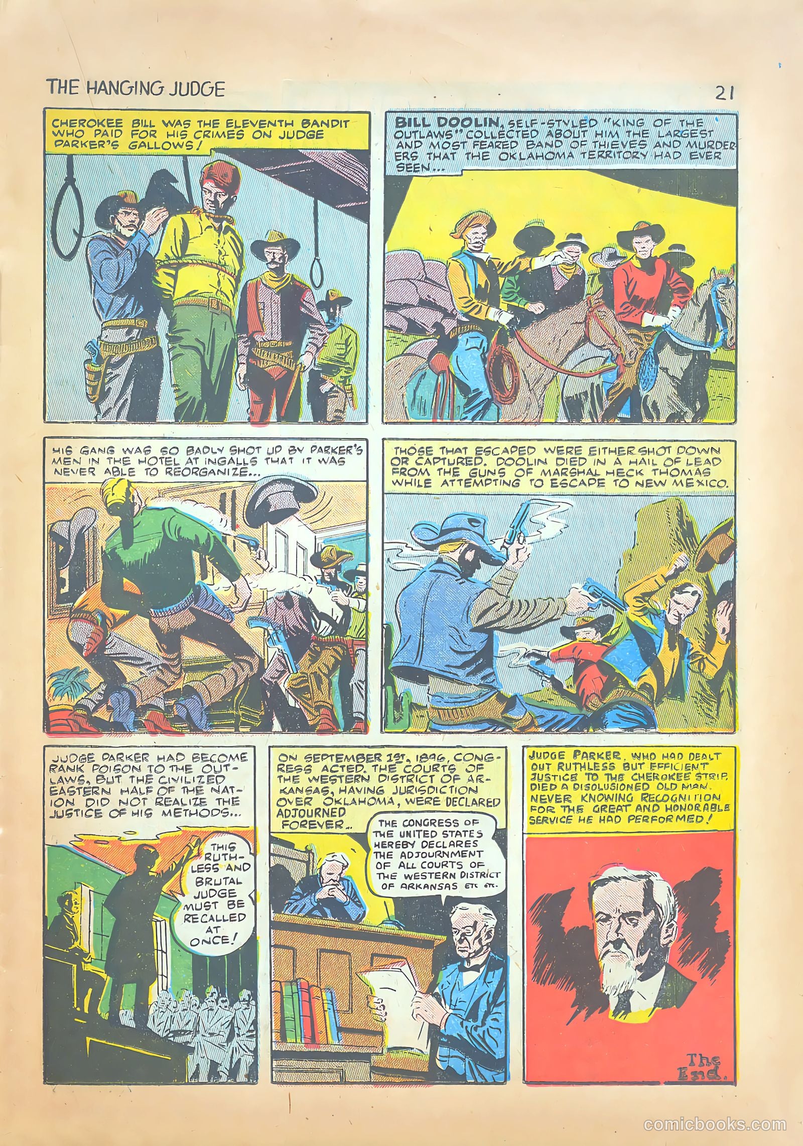 True Crime Comics #1 (1949) — page 21 of 52